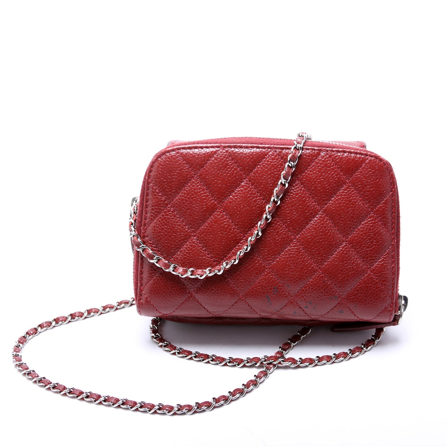 Chanel Flap WOC Caviar 15M Clutch Bag