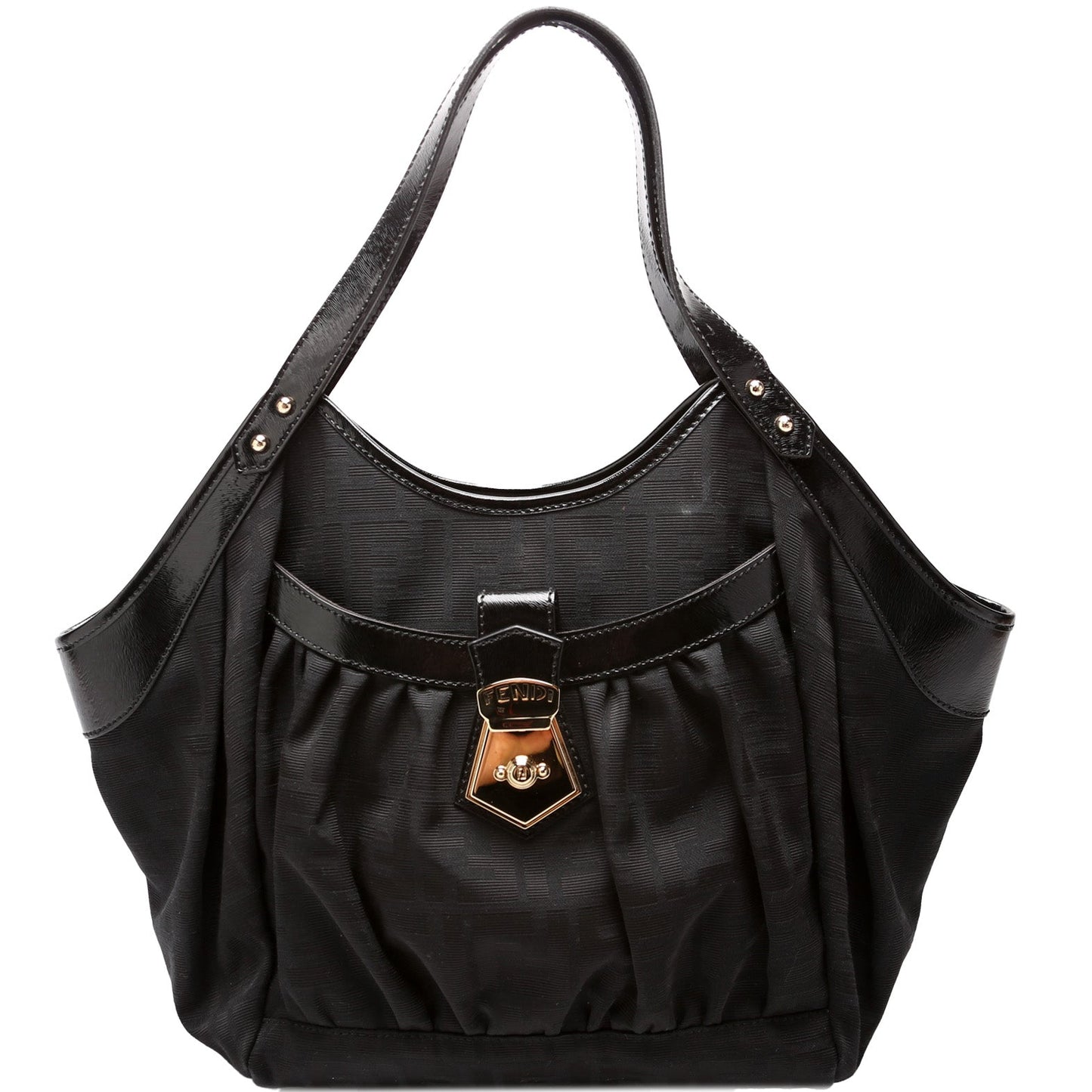 Fendi Chef Pocket Tote Zucca Bag Canvas Large Tote Bag