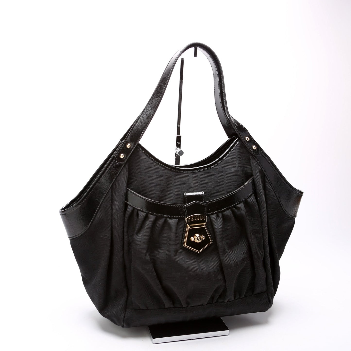Fendi Chef Pocket Tote Zucca Bag Canvas Large Tote Bag
