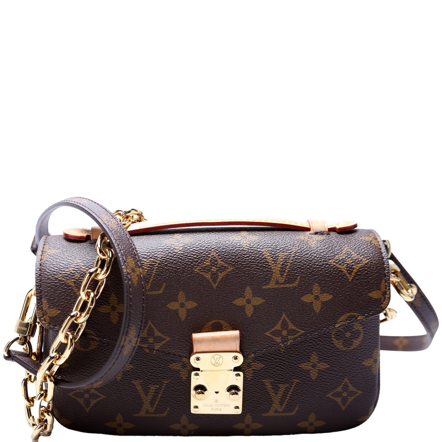 Louis Vuitton Pochette Metis East West Monogram Clutch Bag