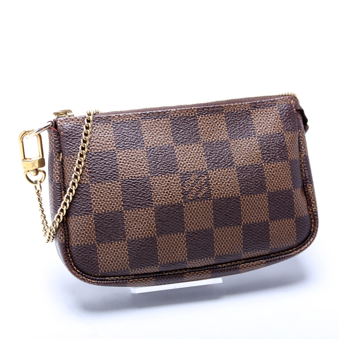 Louis Vuitton Pochette Accessories Ebene Damier Clutch Bag Ebene 8