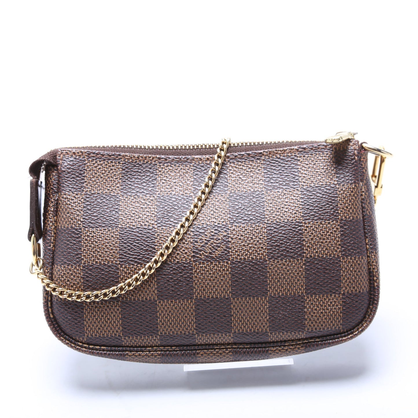 Louis Vuitton Pochette Accessories Ebene Damier Clutch Bag Ebene 8