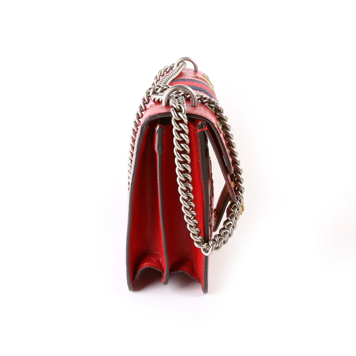 Gucci Dionysus Embroidered Leather Small Shoulder Bag