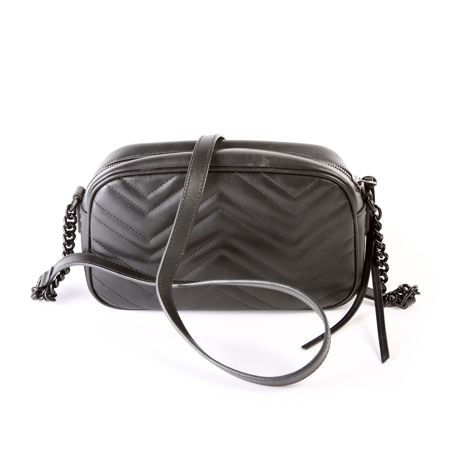 Gucci Marmont Camera Leather Small Crossbody Bag 3