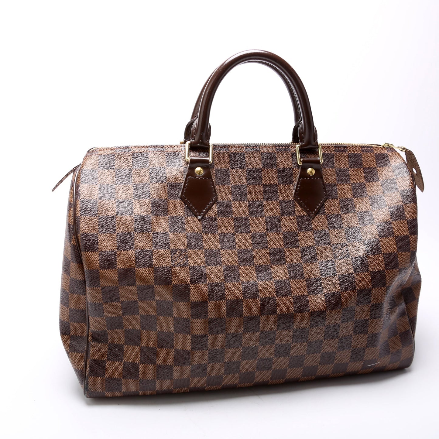 Louis Vuitton Speedy 35 Ebene Damier Handbag Ebene 16