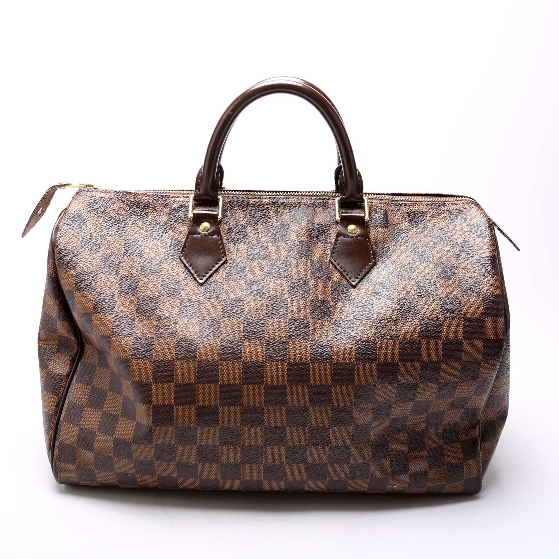 Louis Vuitton Speedy 35 Ebene Damier Handbag Ebene 16