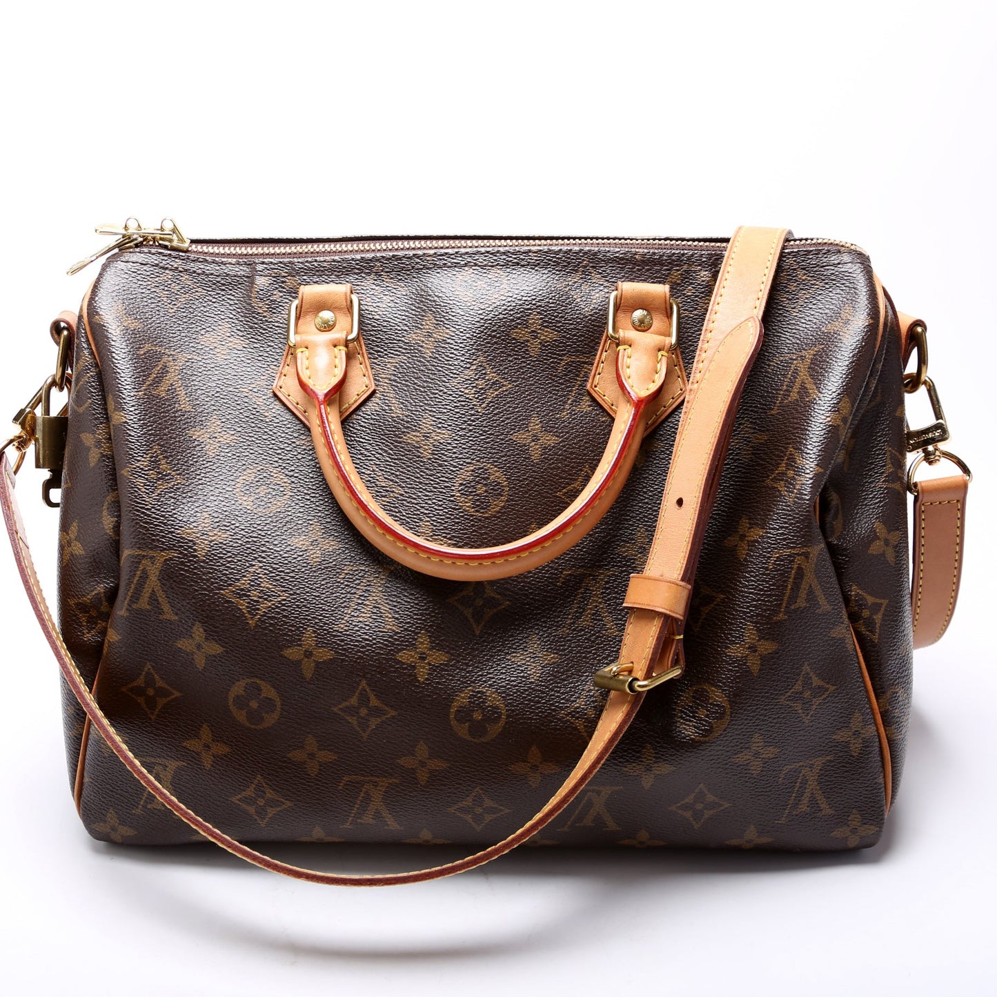 Louis Vuitton Speedy 30 Bandouliere Monogram Handbag Monogram 32