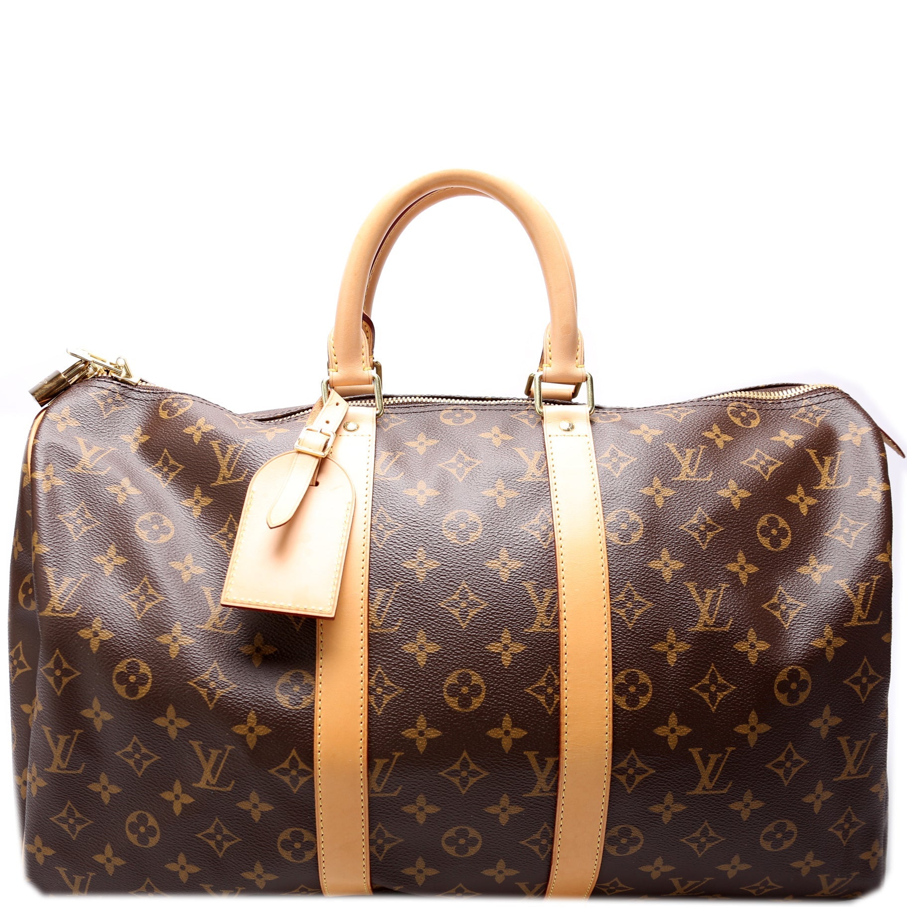 Louis Vuitton Keepall 45 Monogram Travel Bag Monogram 8