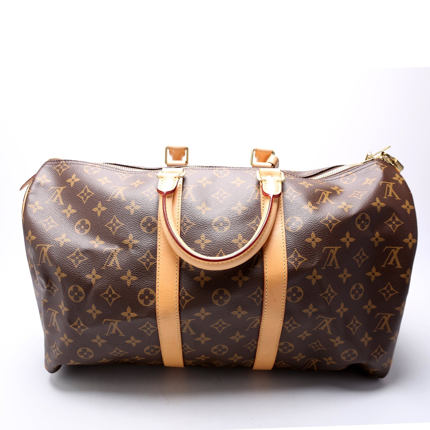 Louis Vuitton Keepall 45 Monogram Travel Bag Monogram 8