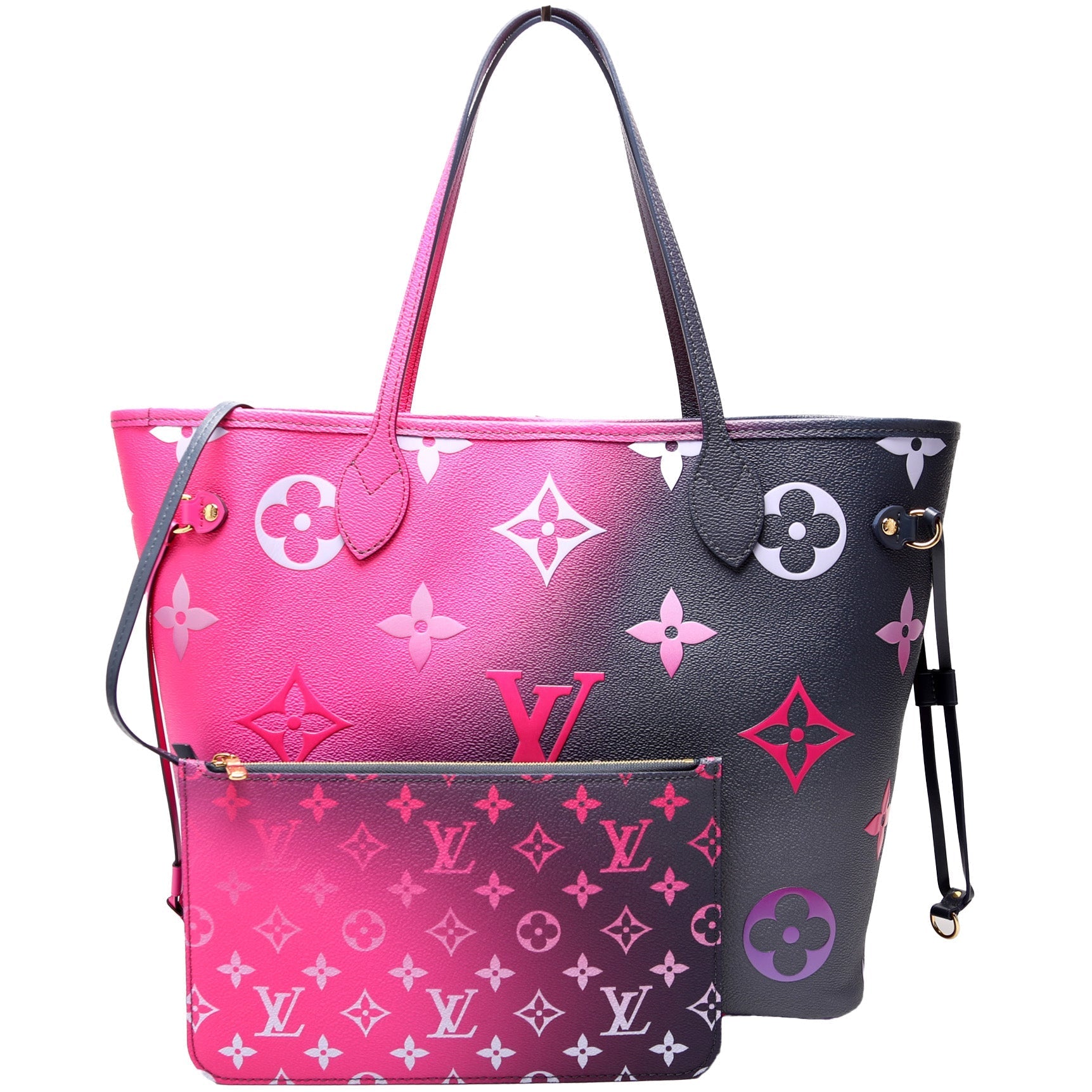 Louis Vuitton Neverfull MM W 'Spring City' Monogram Jewelry