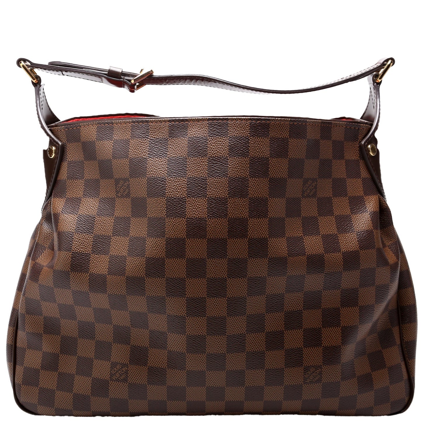Louis Vuitton Reggia Hobo Ebene Damier Shoulder Bag Ebene 2