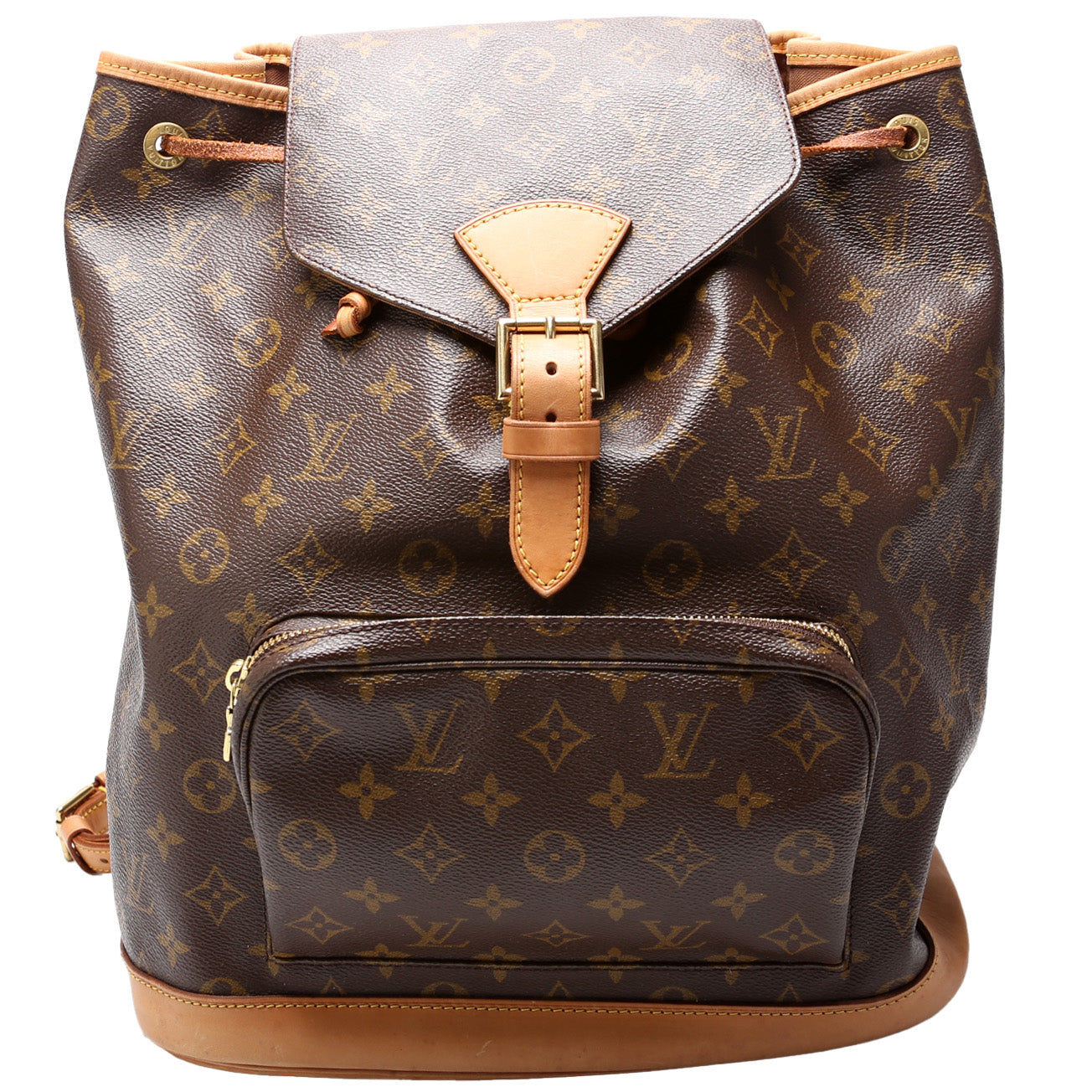 Louis Vuitton Montsouris GM Monogram Handbag Monogram 24