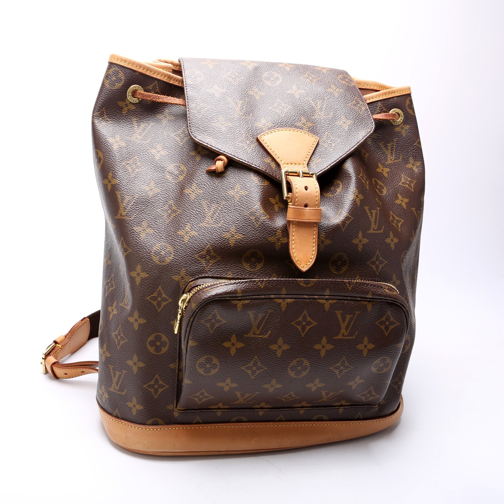 Louis Vuitton Montsouris GM Monogram Handbag Monogram 24