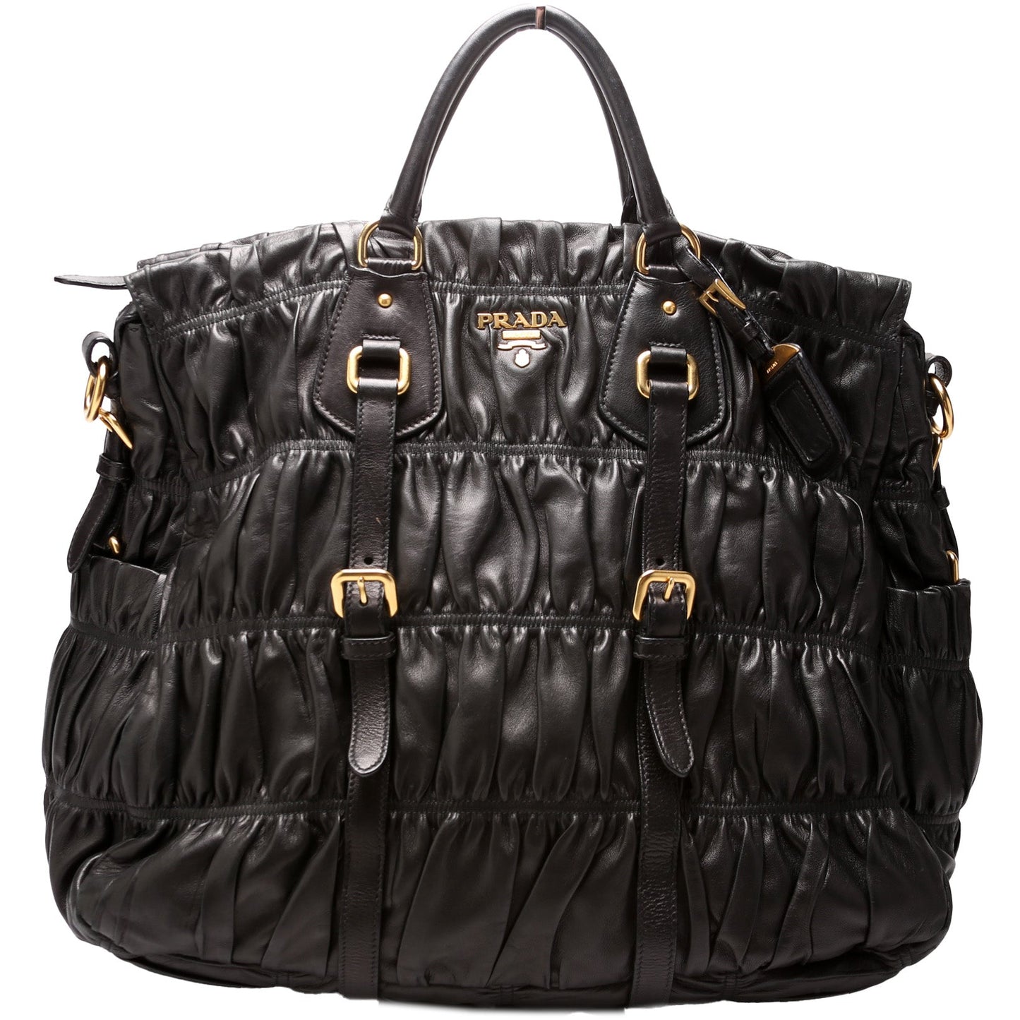 Prada Nappa Guafre Shoulder Bag Large