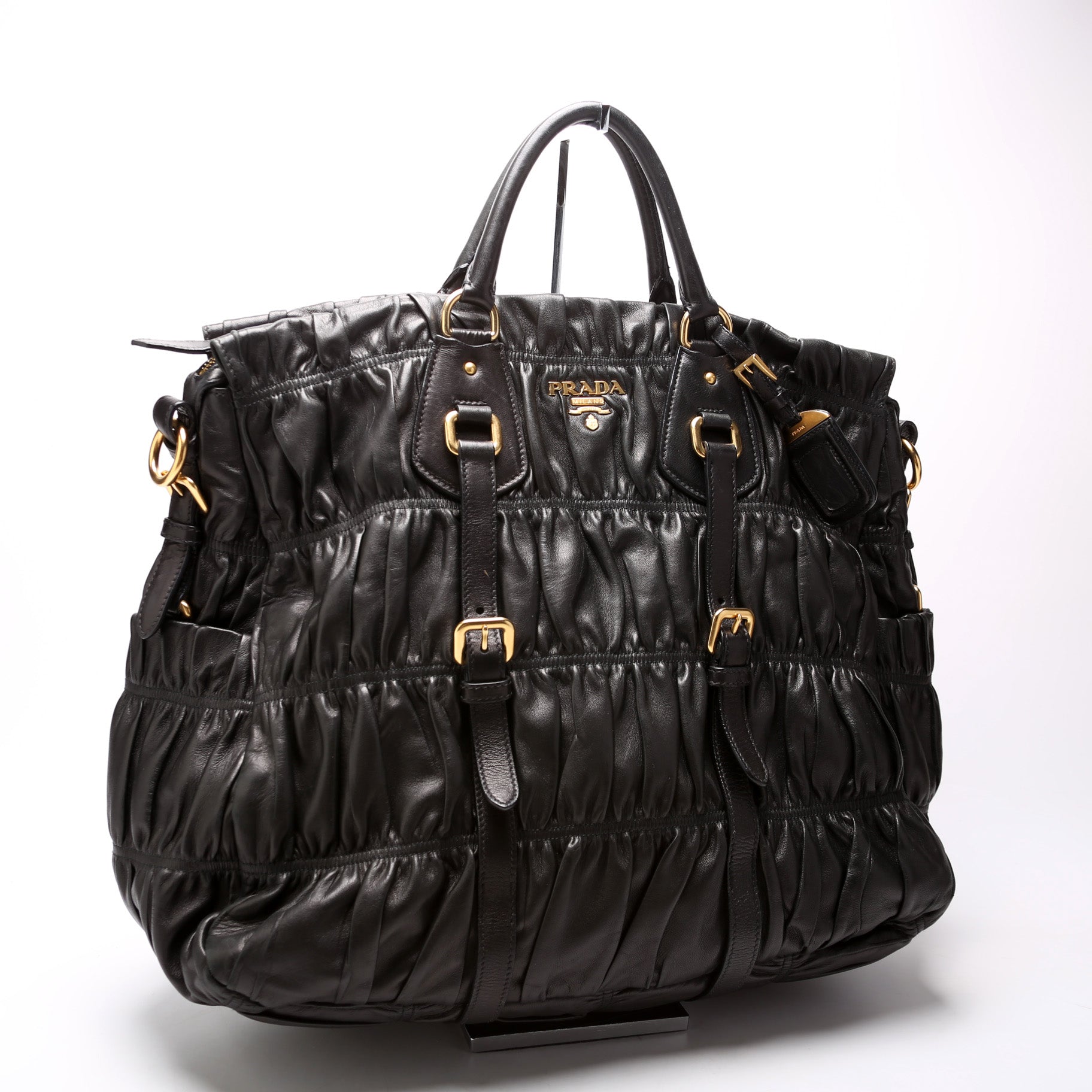Prada Nappa Guafre Shoulder Bag Large
