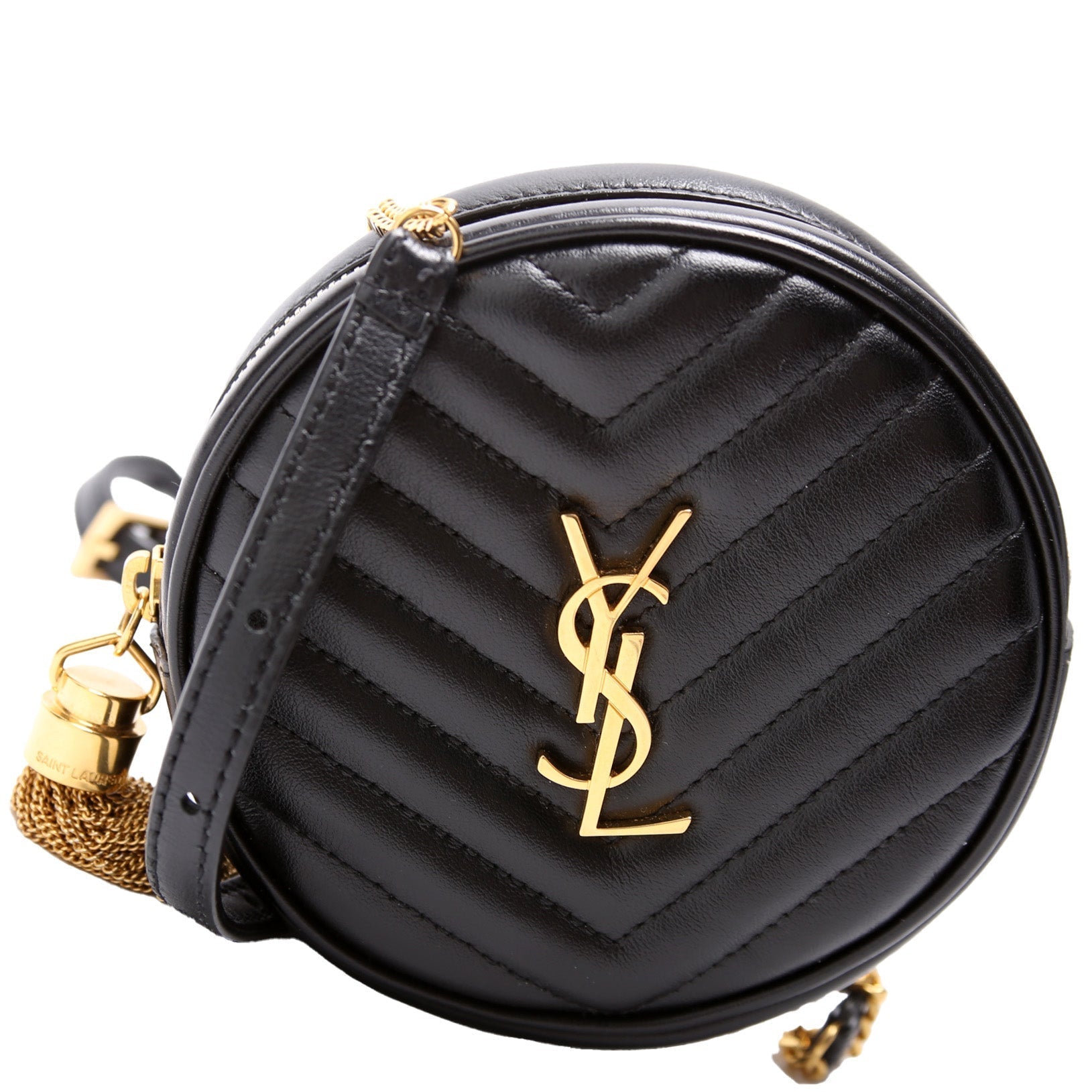 YSL Saint Laurent Vinyle Belt Bag Baby