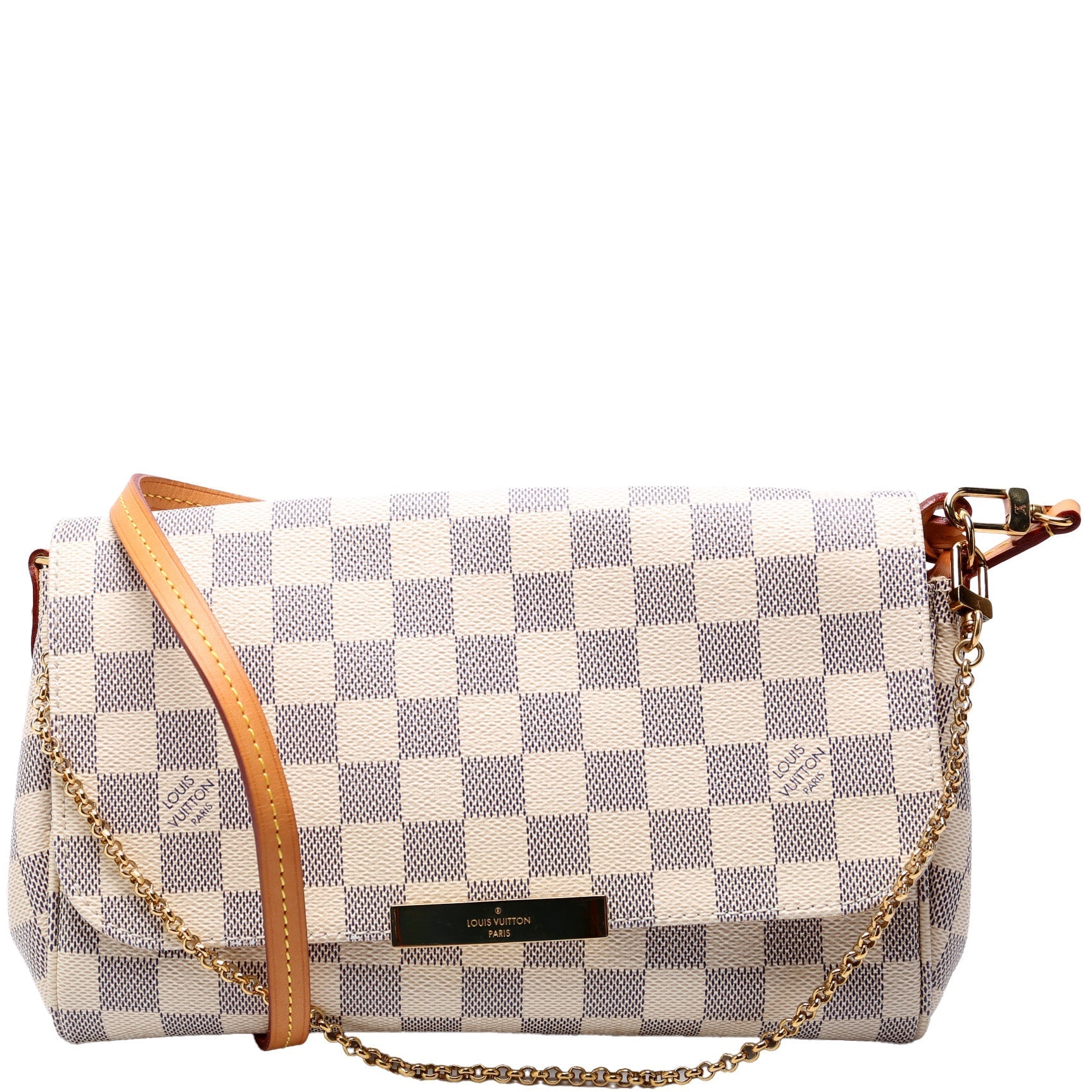 Louis Vuitton Favorite MM Azur Damier Handbag Azur 12