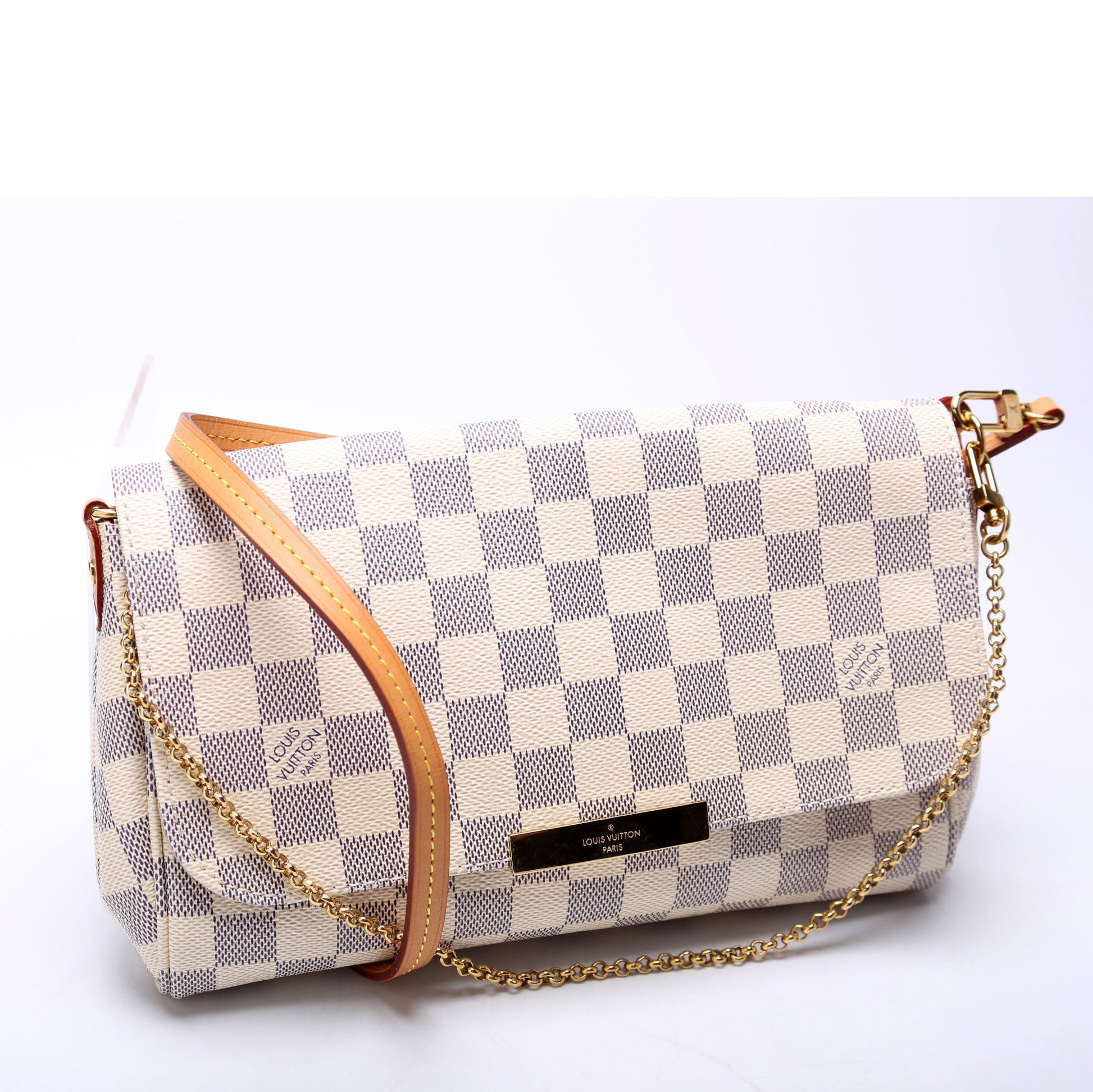 Louis Vuitton Favorite MM Azur Damier Handbag Azur 12