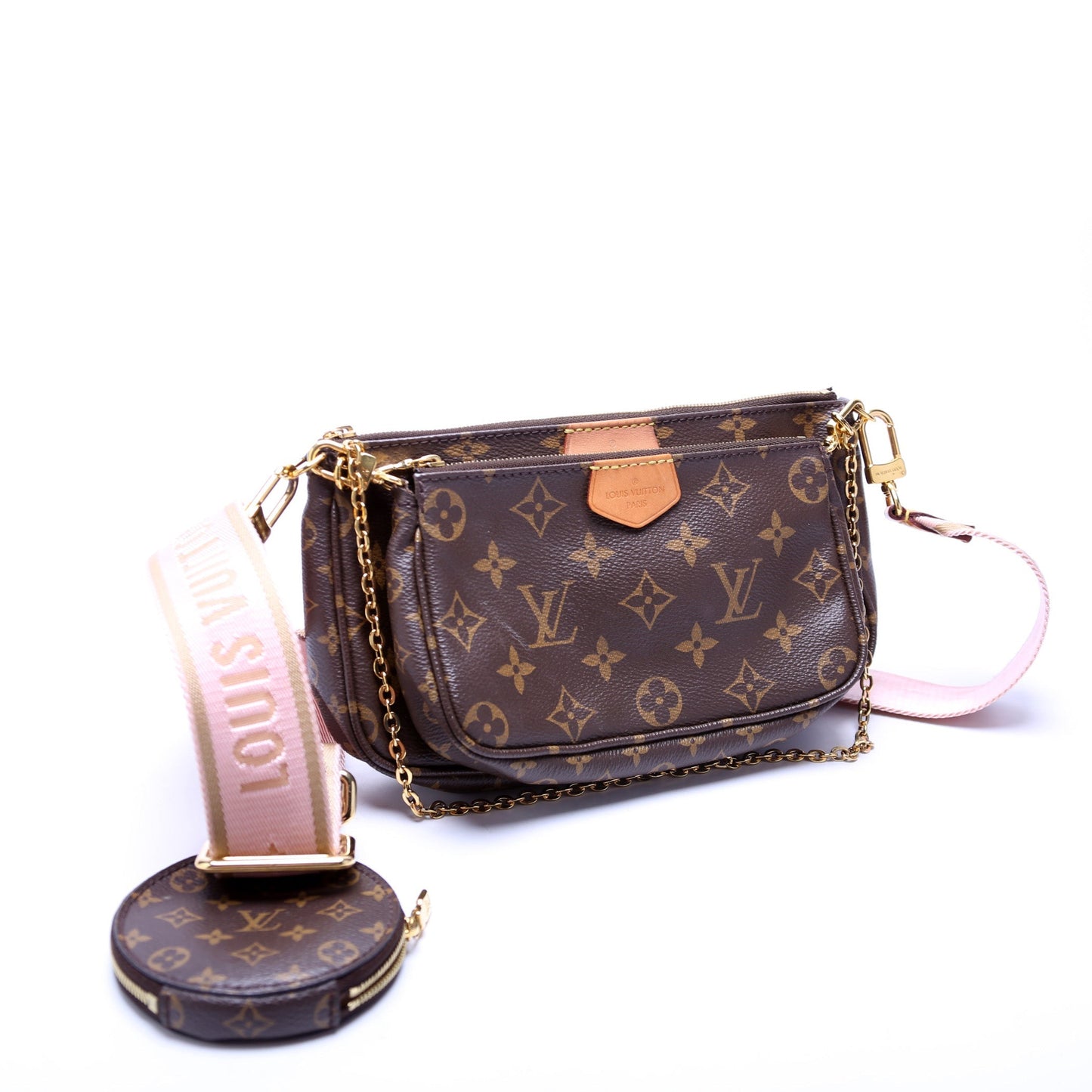 Louis Vuitton Multi Pochette Monogram Clutch Bag Monogram 23