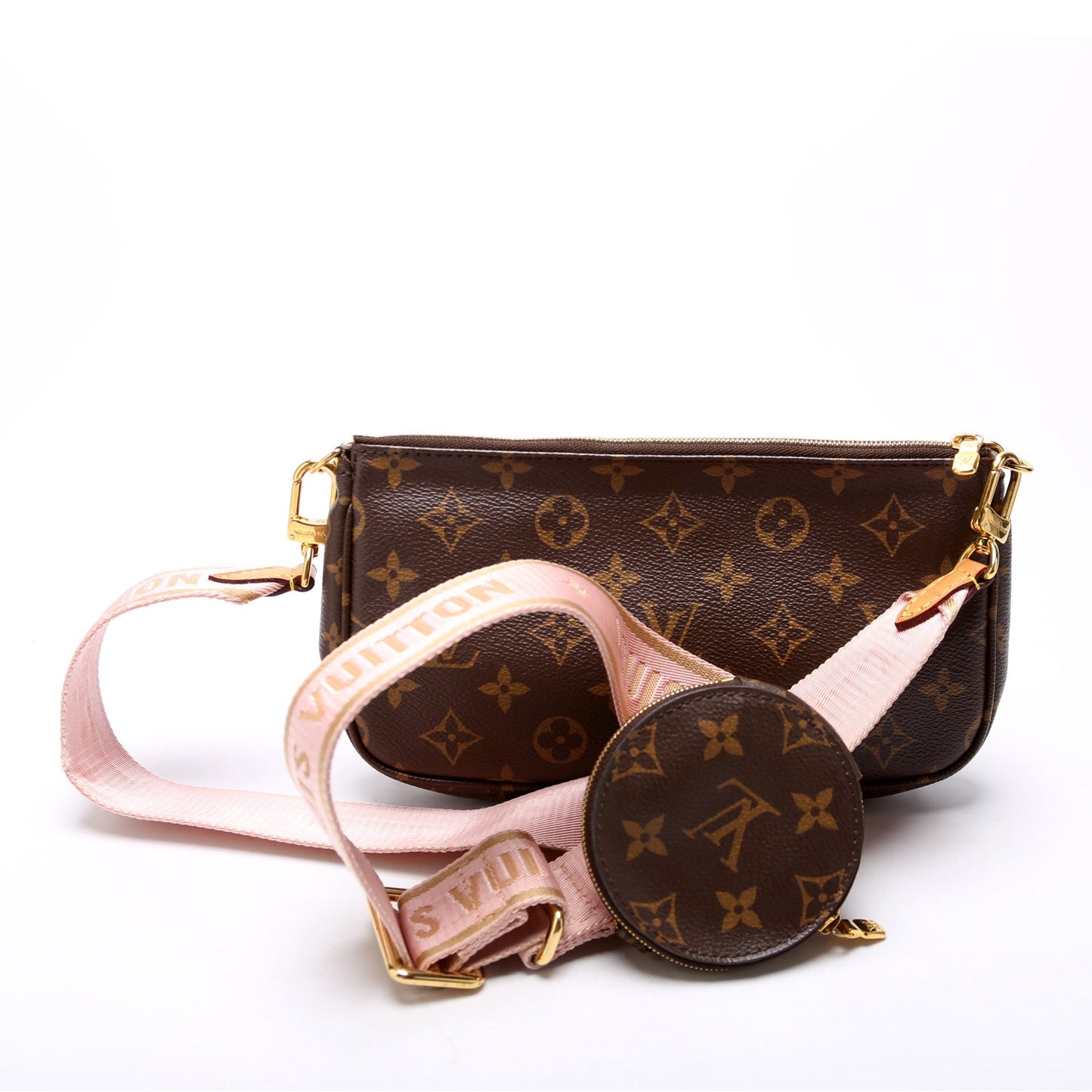 Louis Vuitton Multi Pochette Monogram Clutch Bag Monogram 23