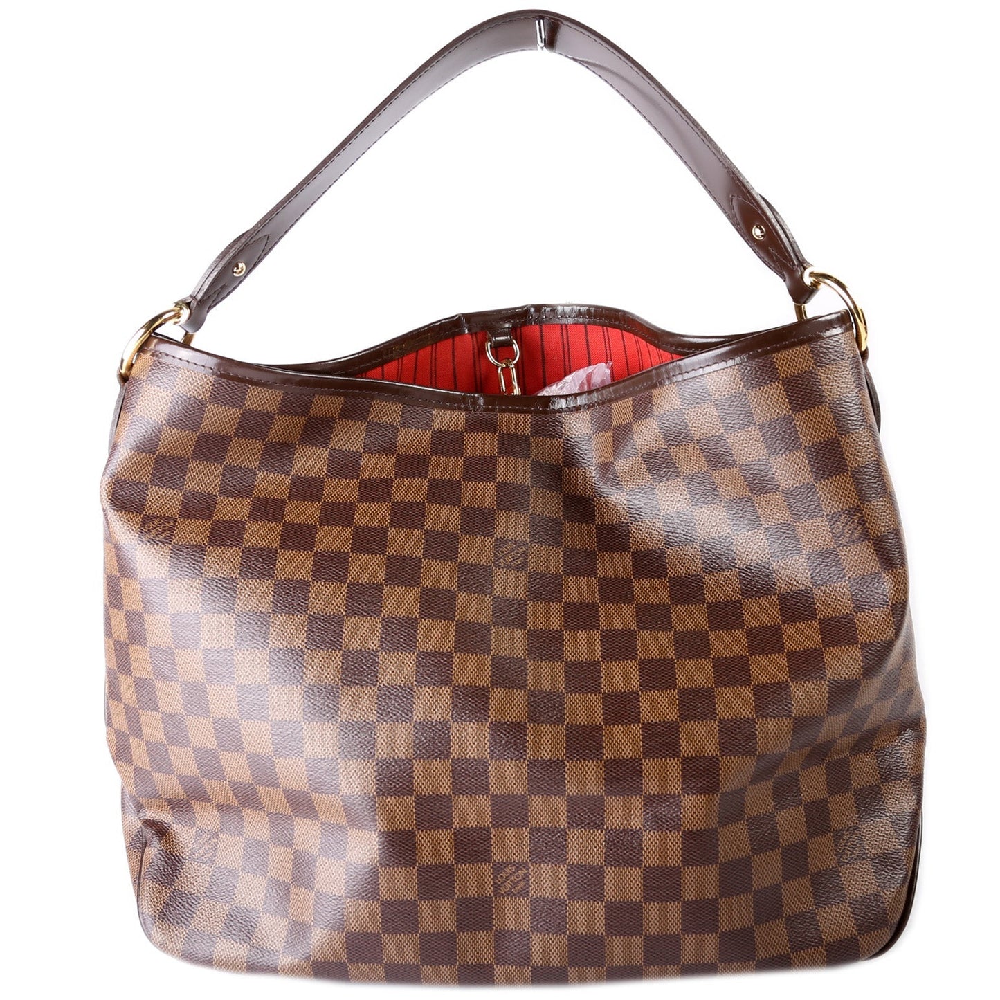 Louis Vuitton Delightful MM Ebene Damier Handbag Ebene 8