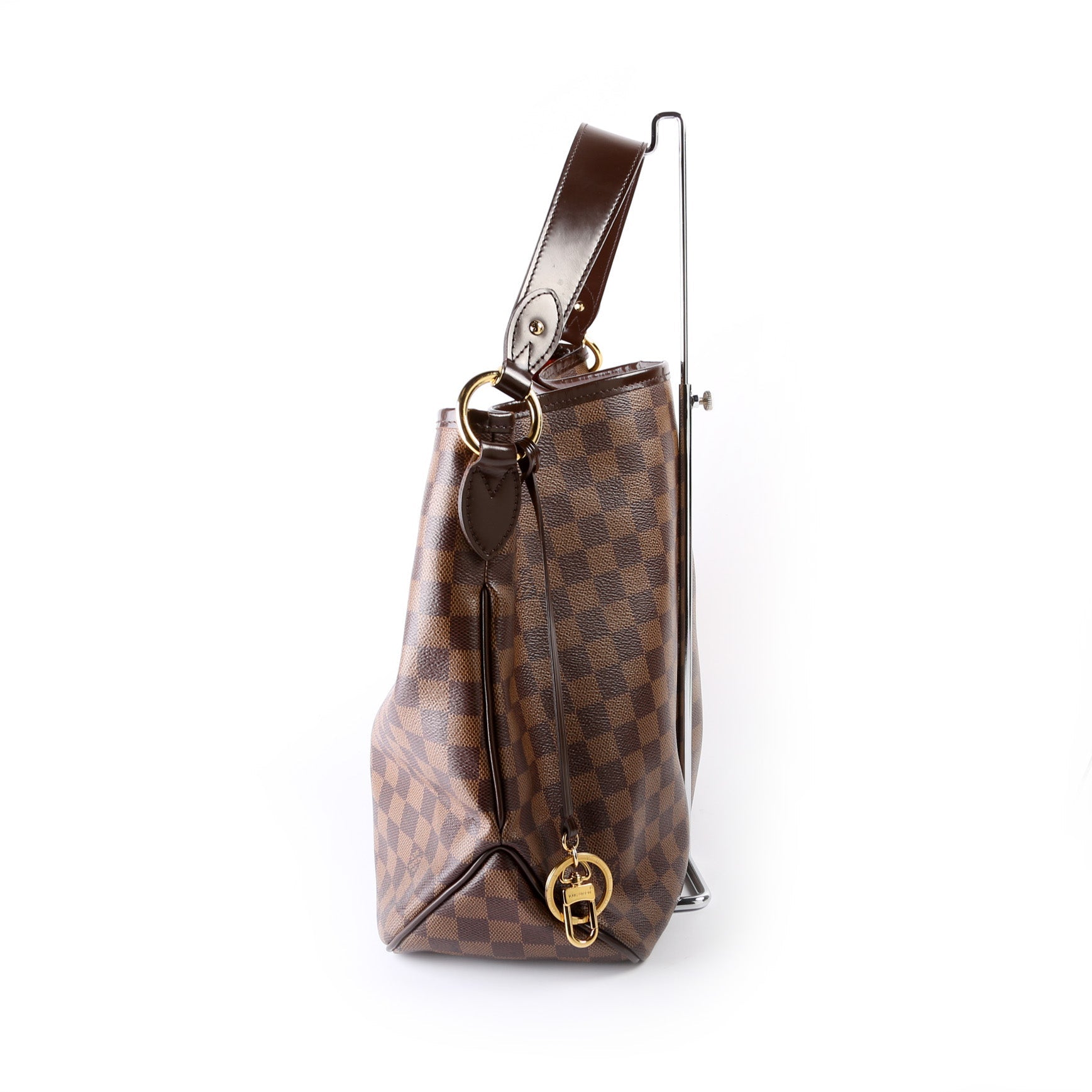 Louis Vuitton Delightful MM Ebene Damier Handbag Ebene 8