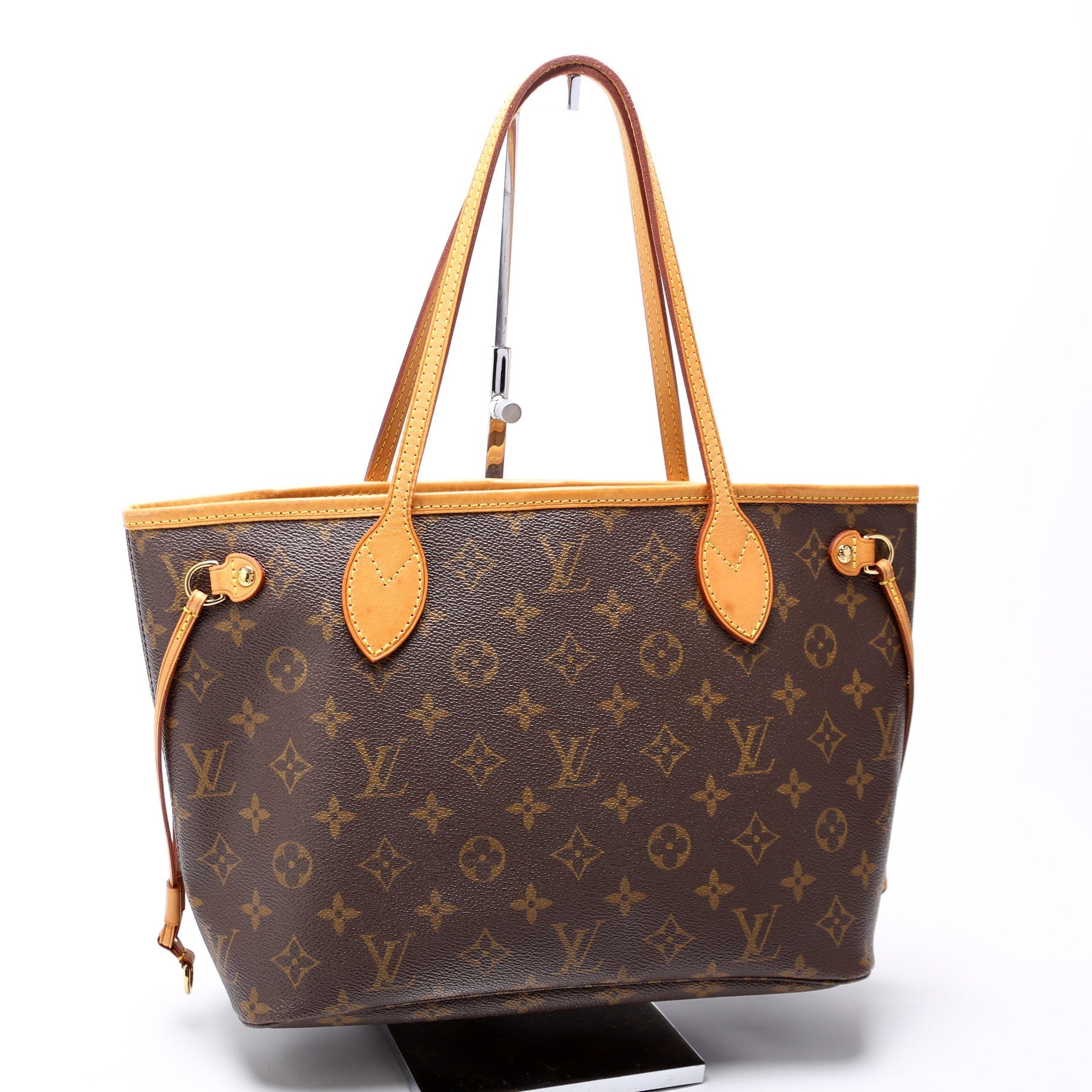 Louis Vuitton Neverfull PM Monogram Tote Bag Monogram 25