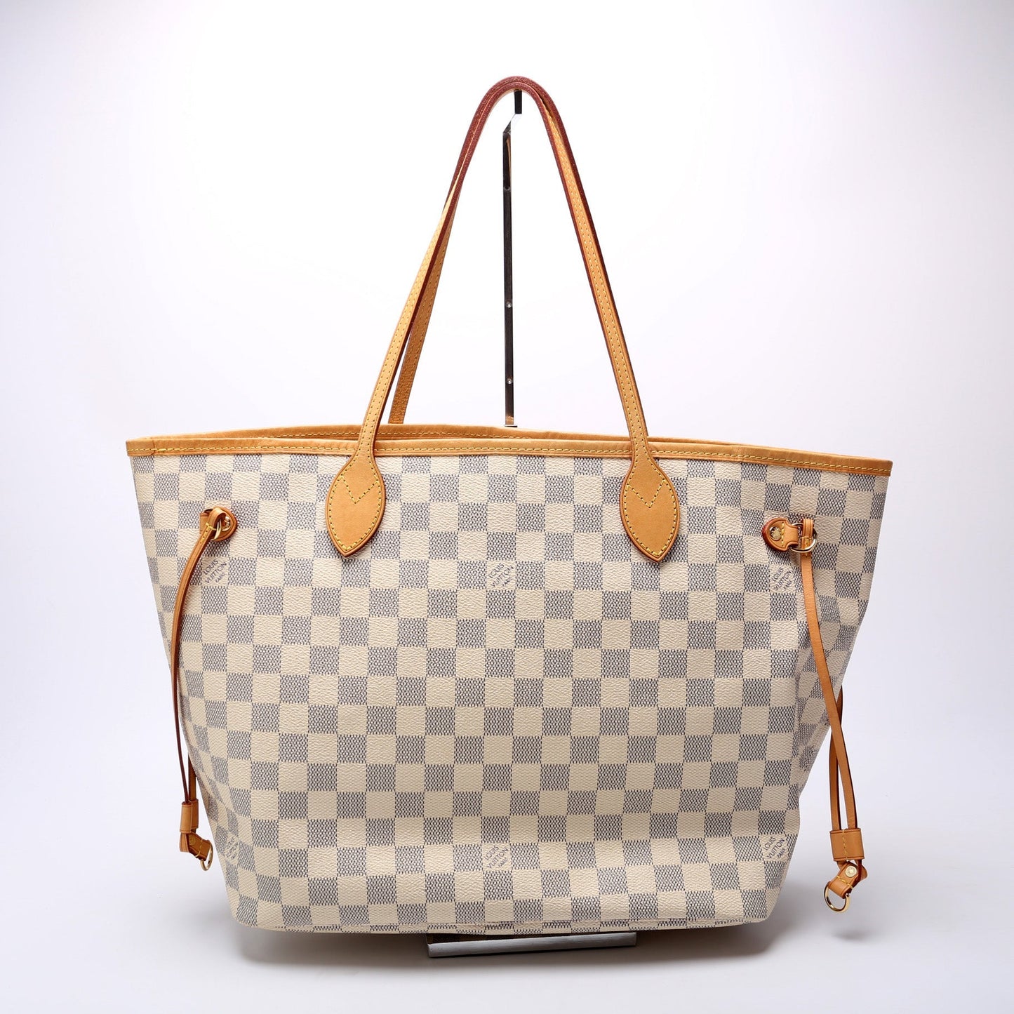 Louis Vuitton Neverfull W MM Azur Damier Wallet Case Azur 15