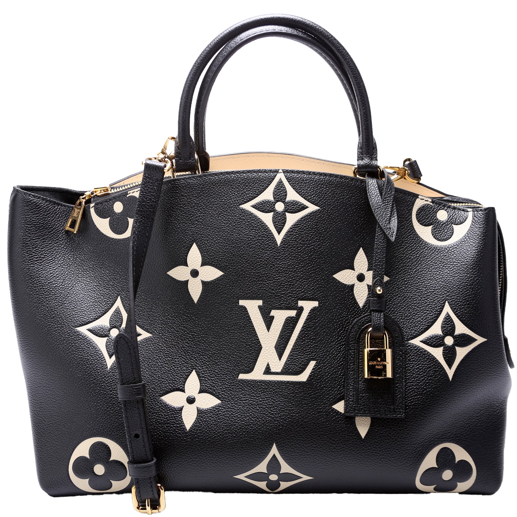 Louis Vuitton Grand Palais Bicolor Empreinte Handbag