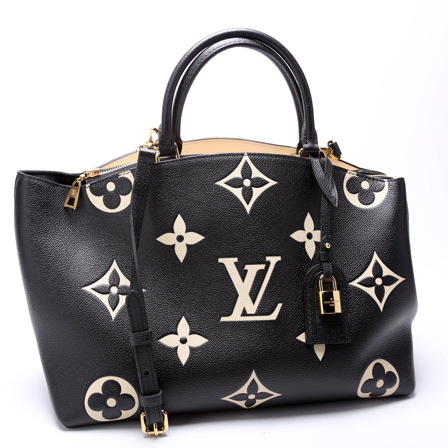 Louis Vuitton Grand Palais Bicolor Empreinte Handbag