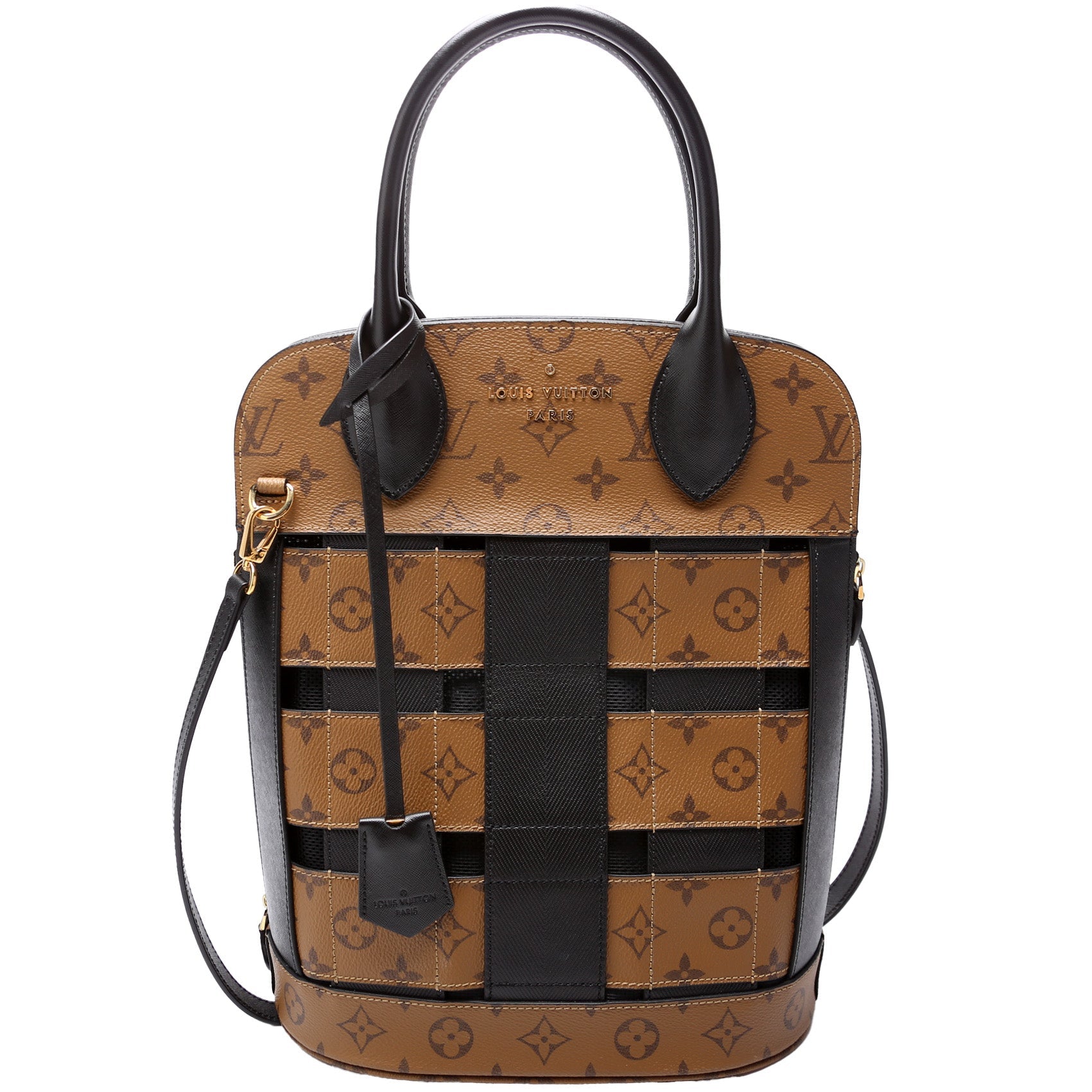 Louis Vuitton Tressage Reverse Monogram Tote Bag