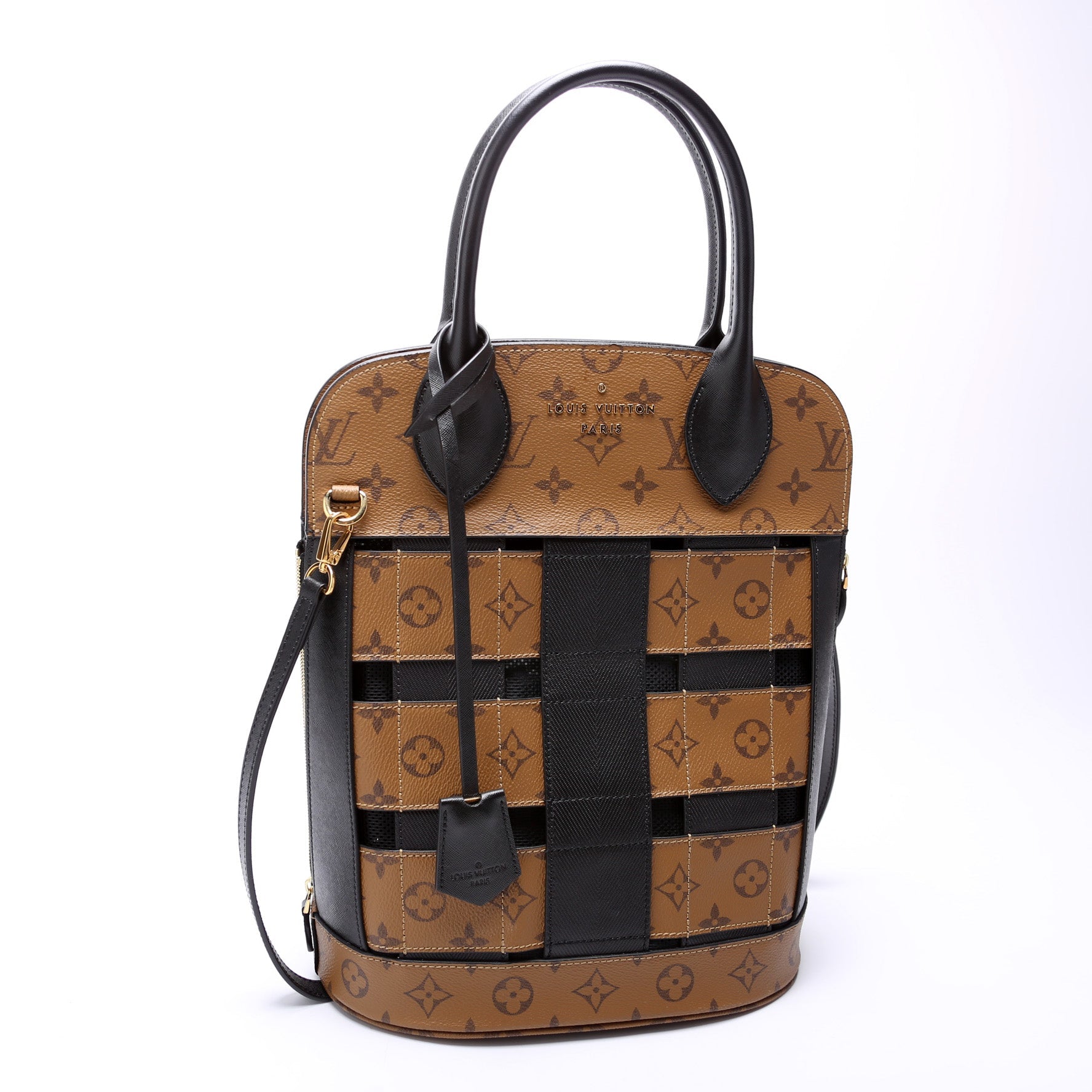 Louis Vuitton Tressage Reverse Monogram Tote Bag