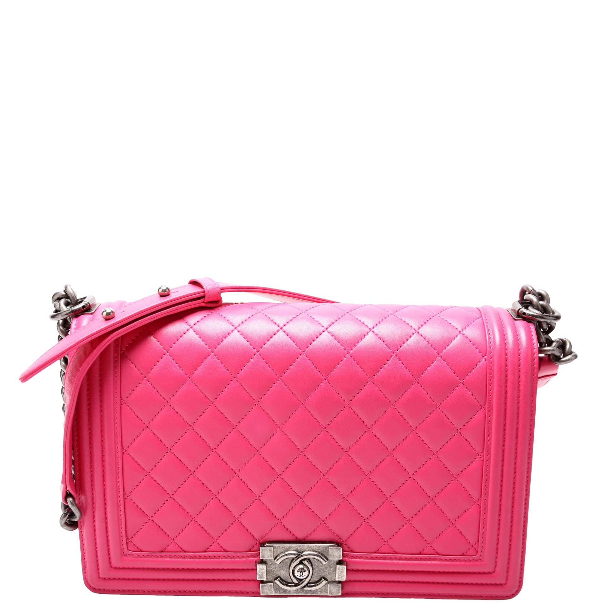 Chanel Boy Flap New Lambskin 15-20M Handbag