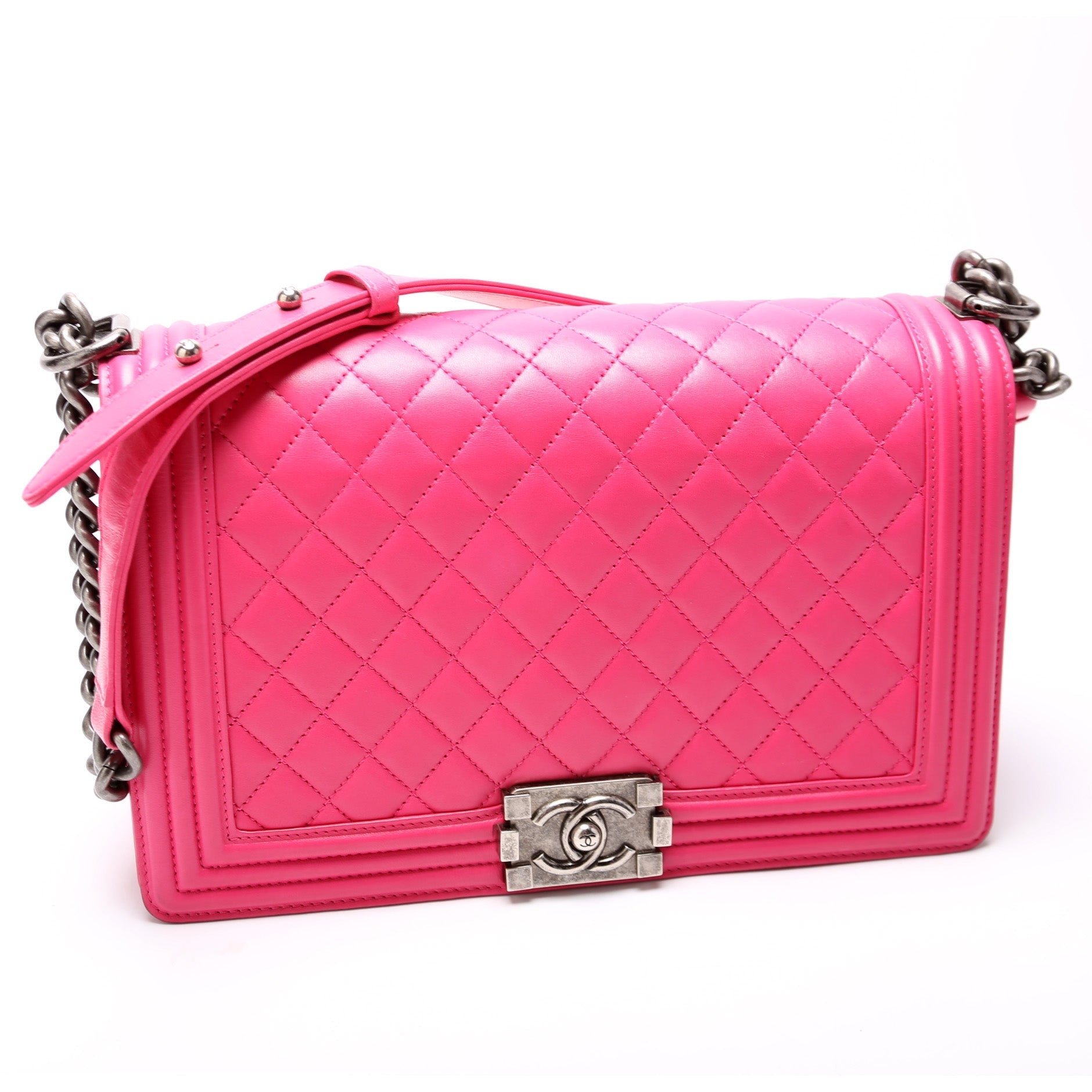 Chanel Boy Flap New Lambskin 15-20M Handbag