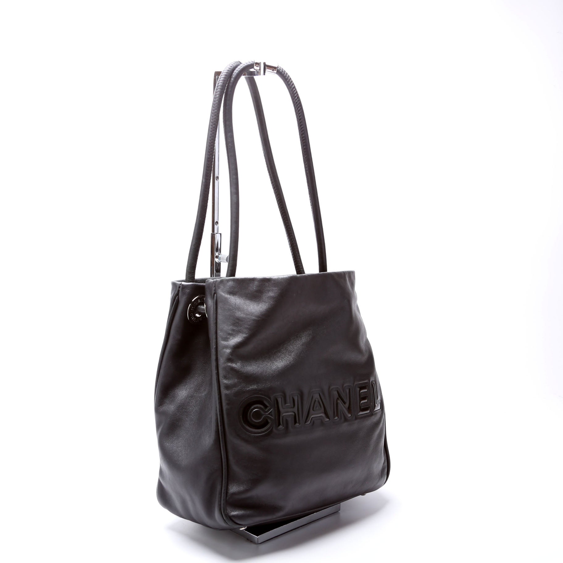 Chanel Camellia Lambskin Tote Bag Tote 2