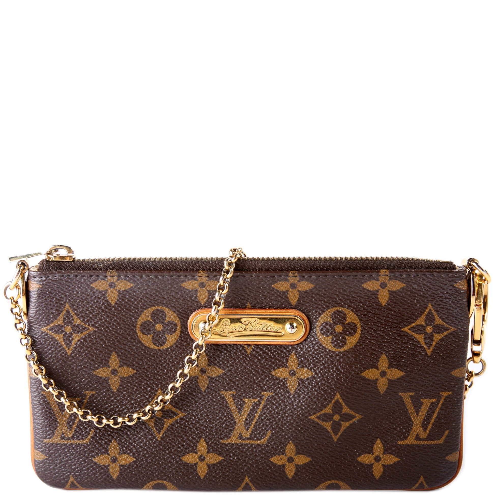 Louis Vuitton Pochette Milla MM Monogram Clutch Bag Monogram 8