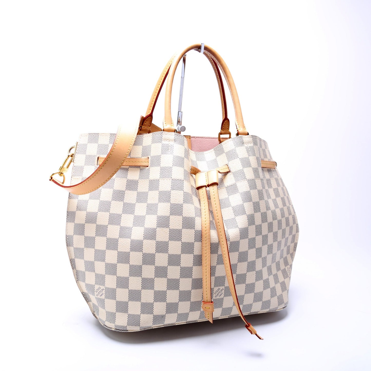 Louis Vuitton Girolata Azur Damier Handbag Azur 5