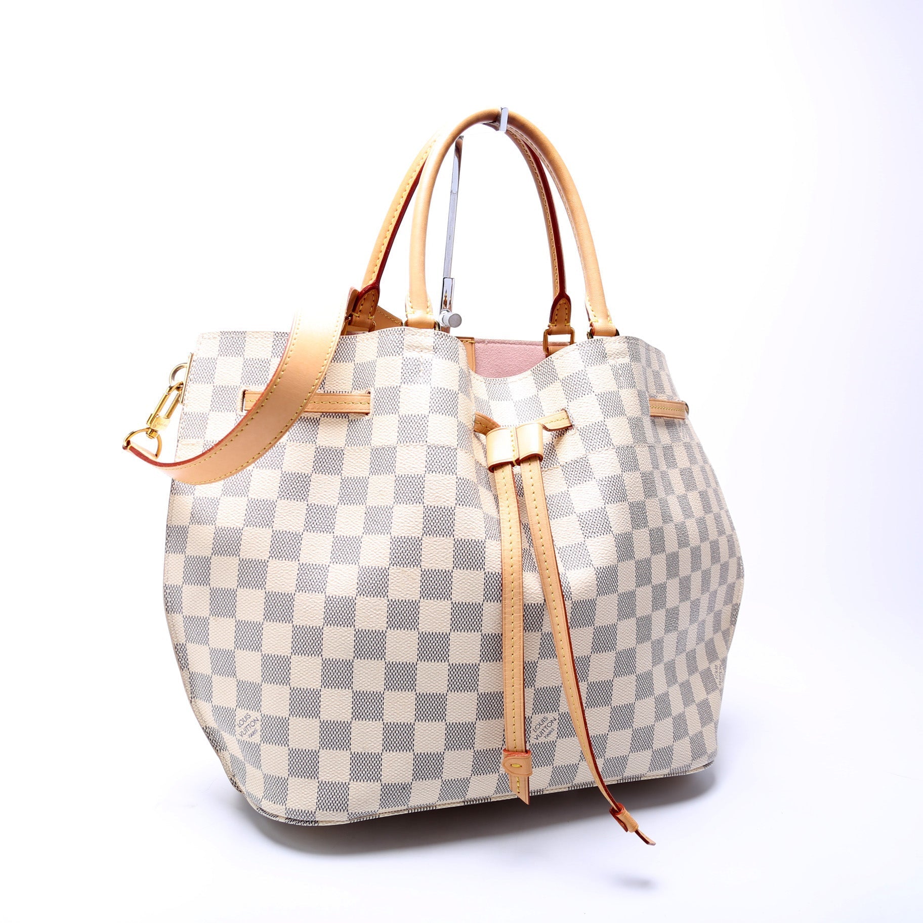 Louis Vuitton Girolata Azur Damier Handbag Azur 5