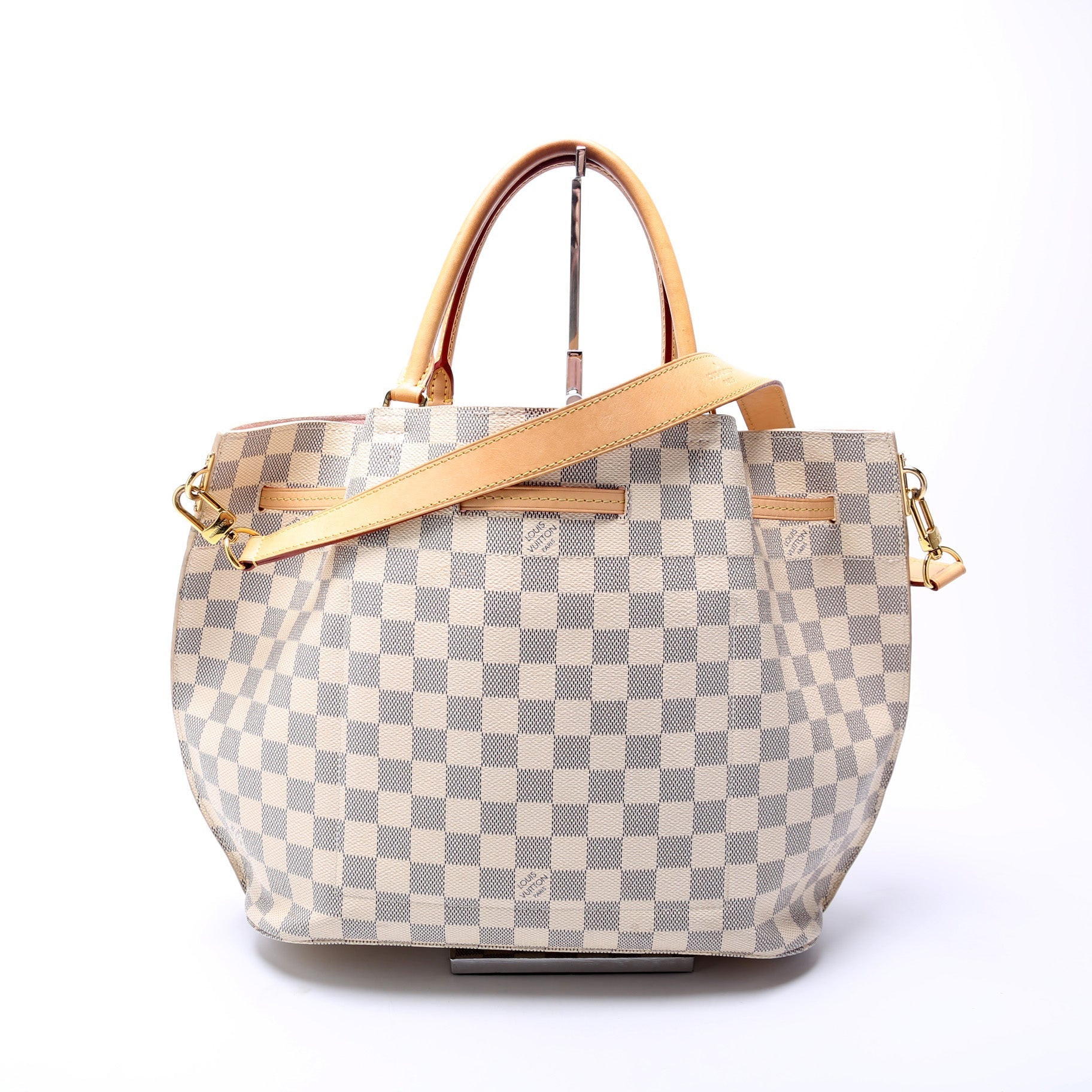 Louis Vuitton Girolata Azur Damier Handbag Azur 5