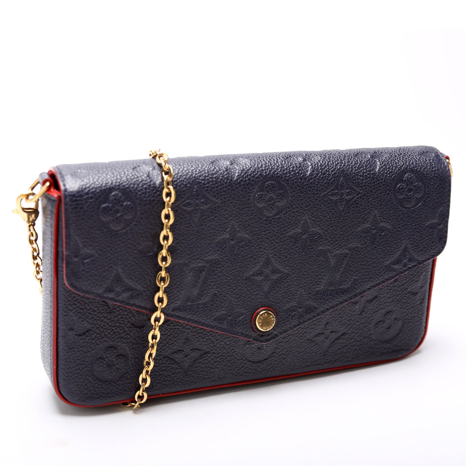 Louis Vuitton Pochette Felicie Empreinte Clutch Bag Empreinte 42