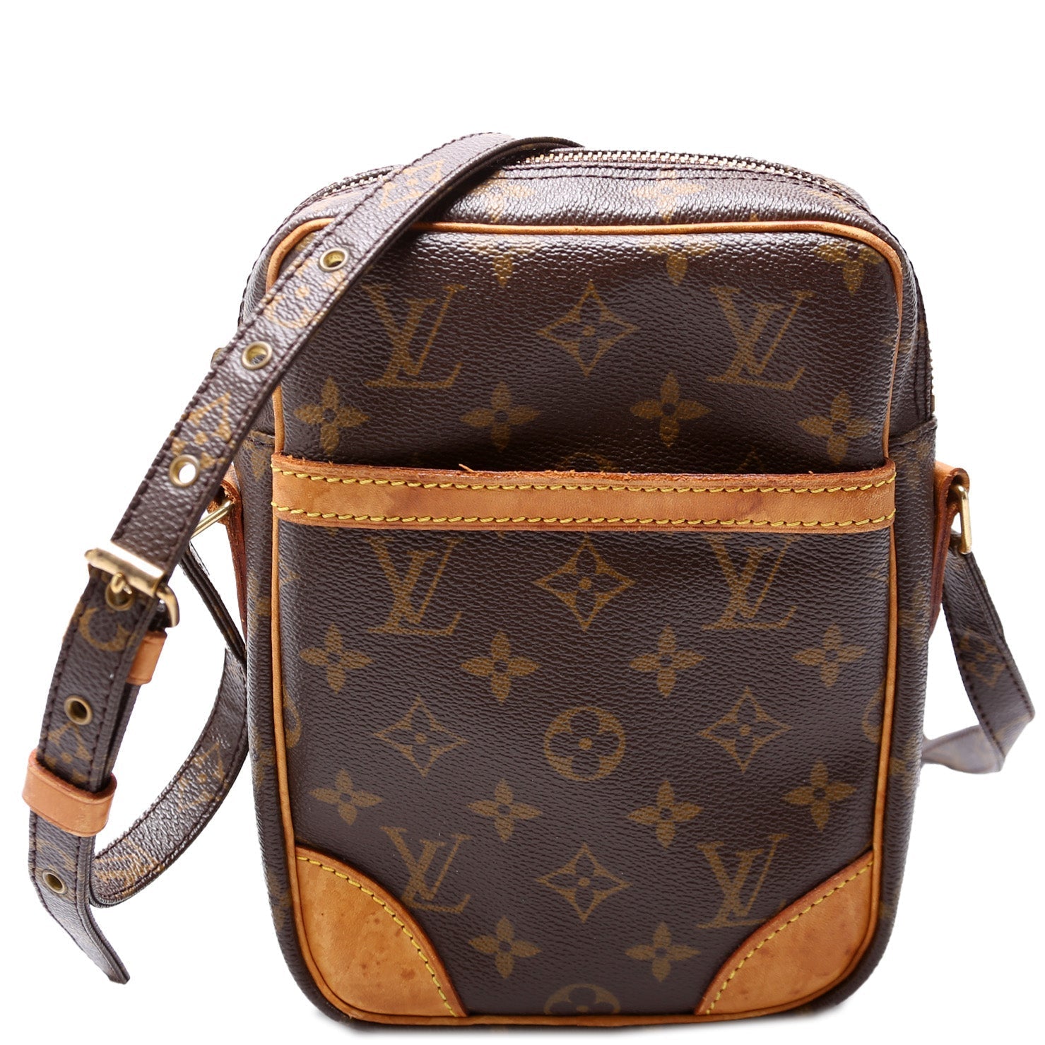 Louis Vuitton Danube Monogram Handbag Monogram 18
