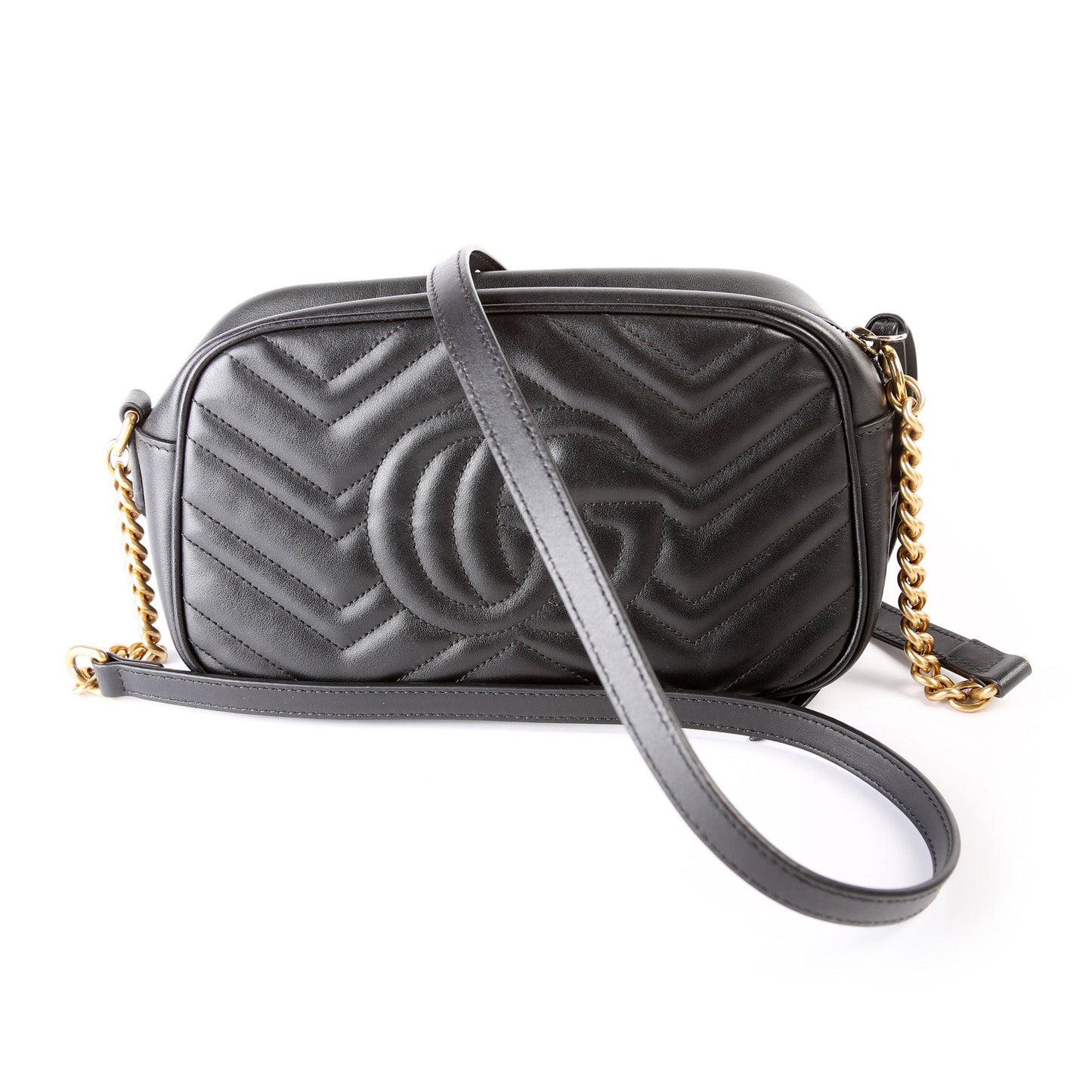 Gucci Marmont Camera Leather Small Crossbody Bag Camera 45