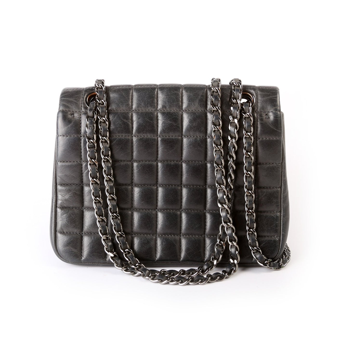 Chanel CC Bubble Square Flap 20M Lock Mini Bag
