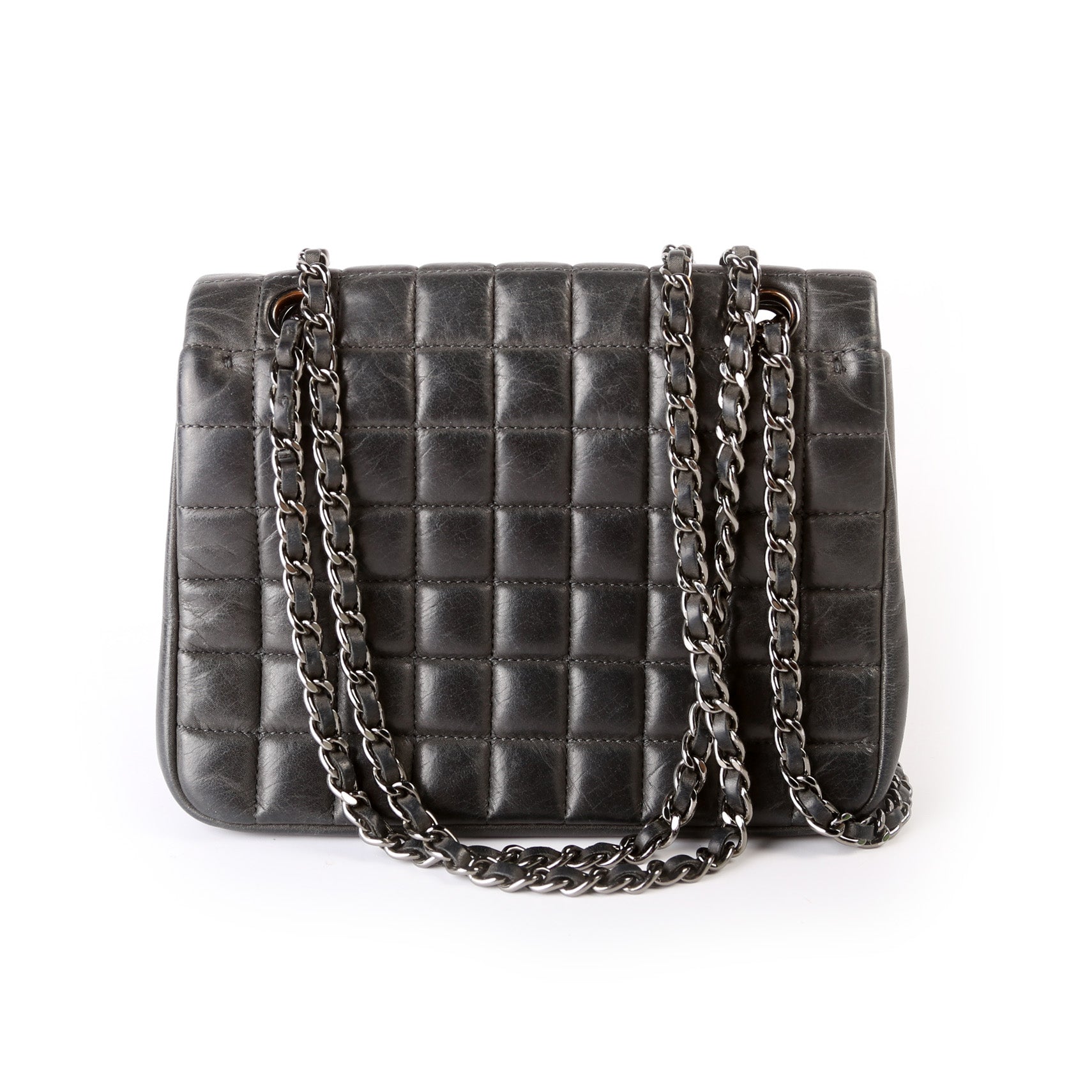 Chanel CC Bubble Square Flap 20M Lock Mini Bag