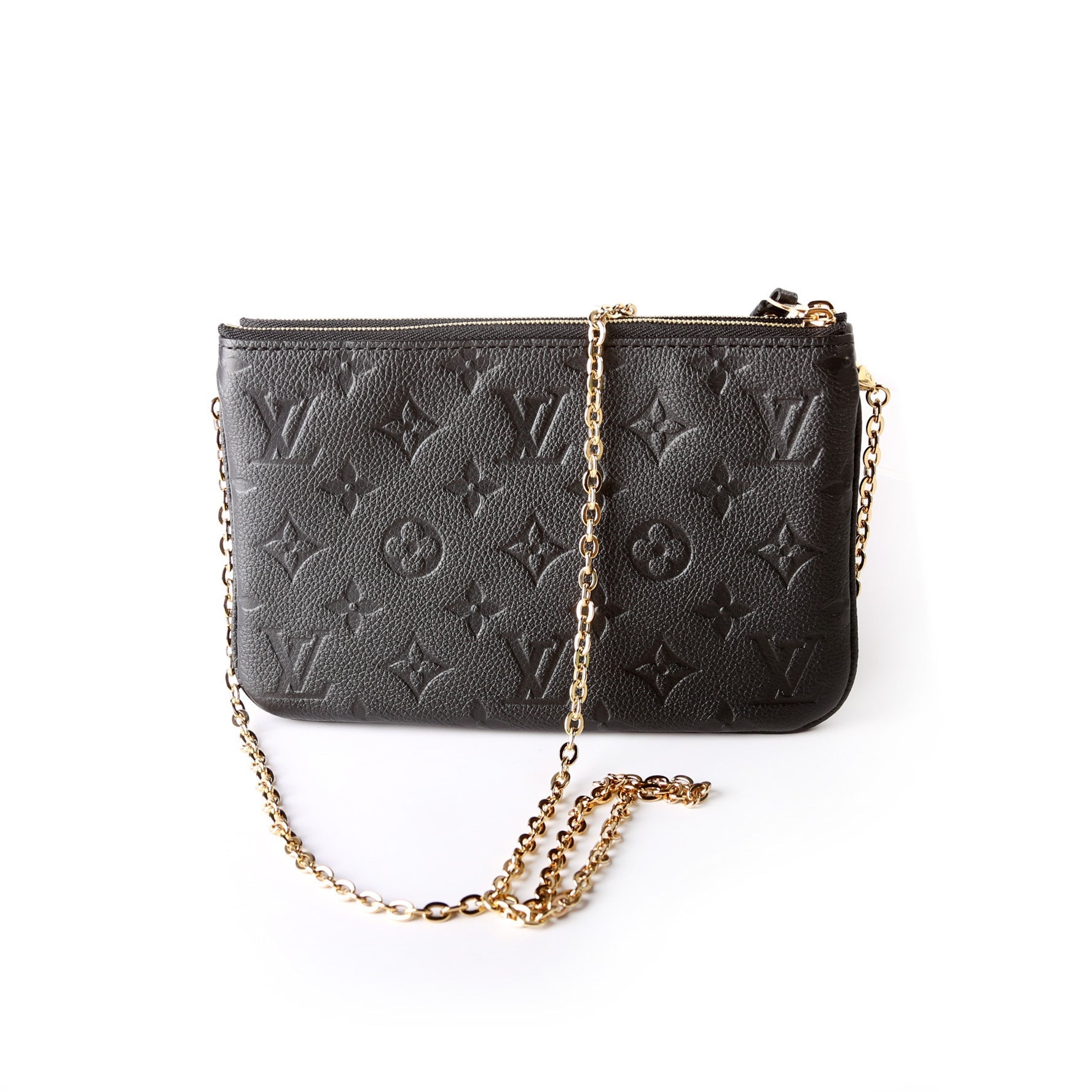 Louis Vuitton Double Zip Pochette Empreinte Clutch Bag Empreinte 5