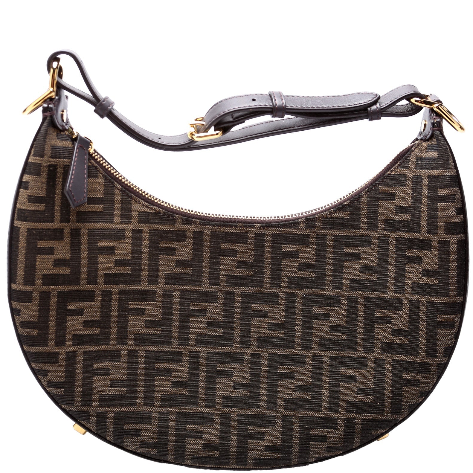 Fendi Graphy Zucca Hobo Bag Small