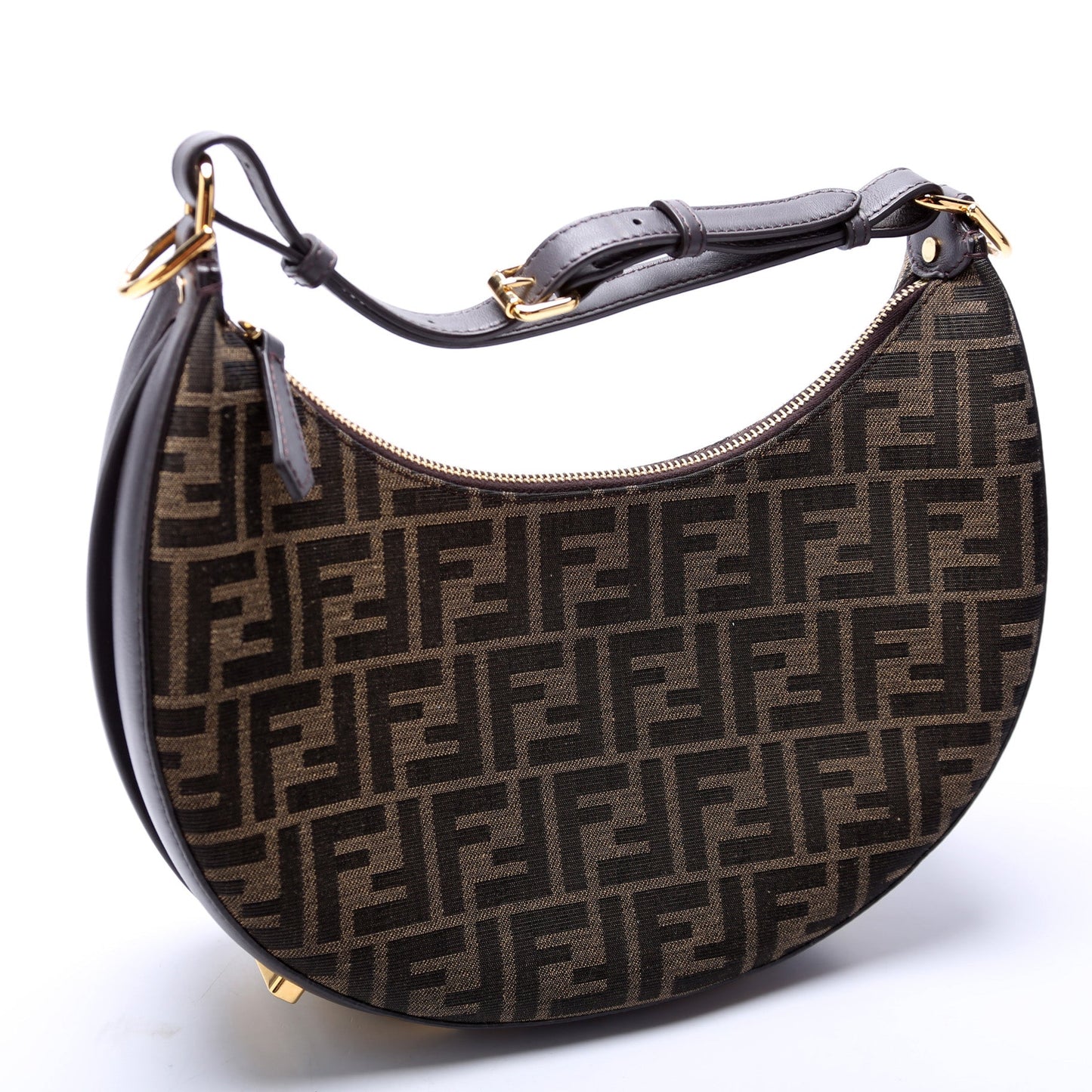 Fendi Graphy Zucca Hobo Bag Small