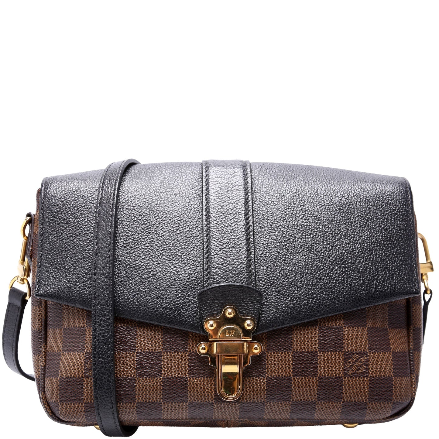 Louis Vuitton Clapton Ebene Damier Crossbody Bag Ebene 2