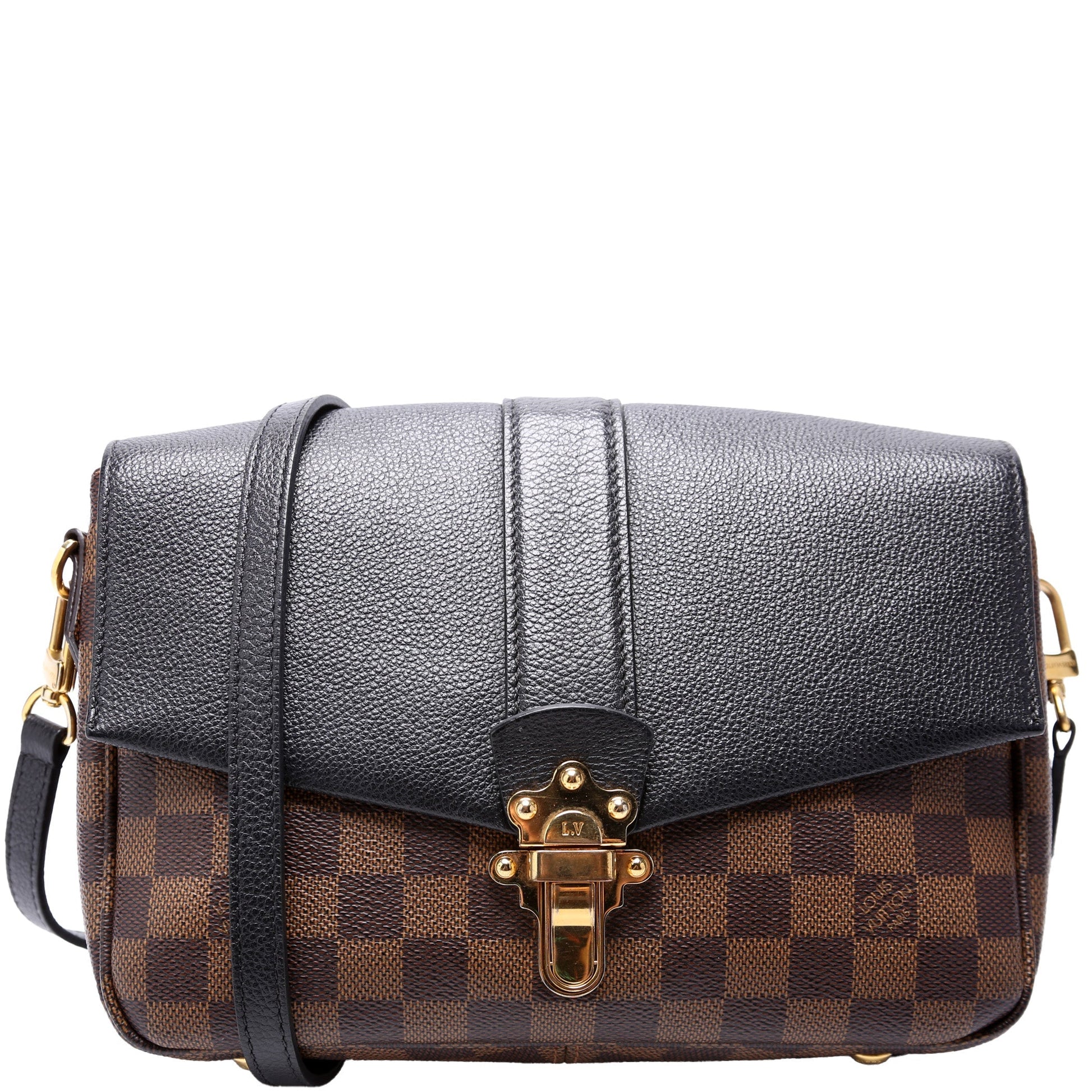 Louis Vuitton Clapton Ebene Damier Crossbody Bag Ebene 2