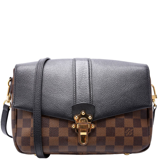 Louis Vuitton Clapton Ebene Damier Crossbody Bag Ebene 2